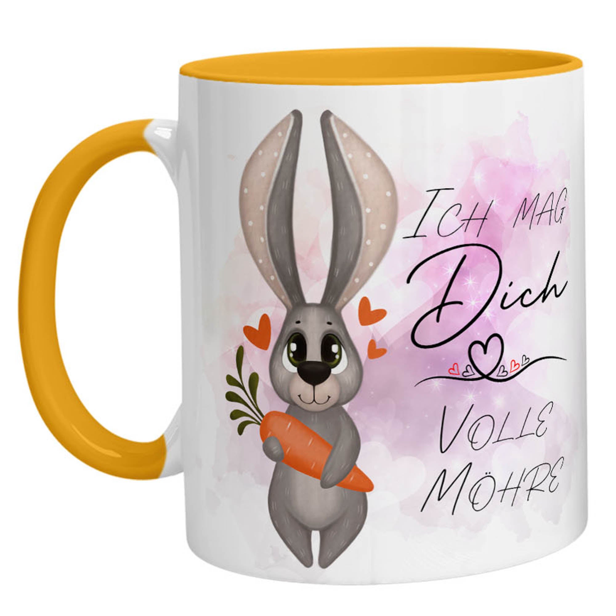 Tasse – Bild Ich mag Dich volle Möhre - Zwergenstick