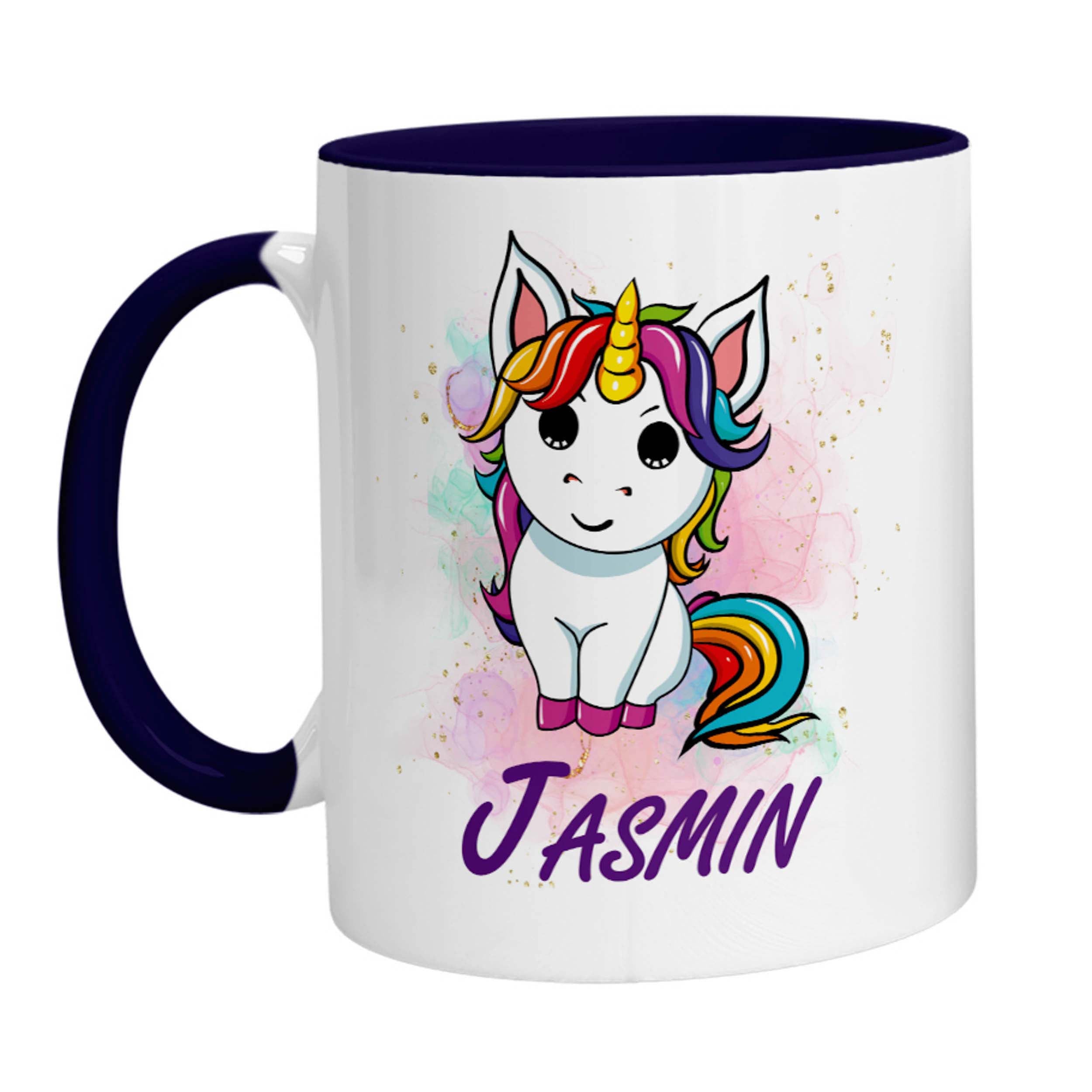 Tasse - Namenstasse Einhorn (Personalisiert) - Zwergenstick