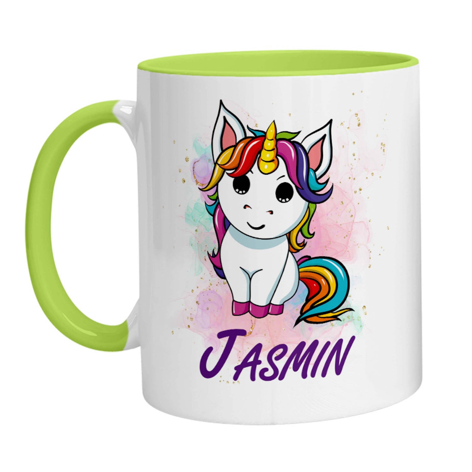 Tasse - Namenstasse Einhorn (Personalisiert) - Zwergenstick