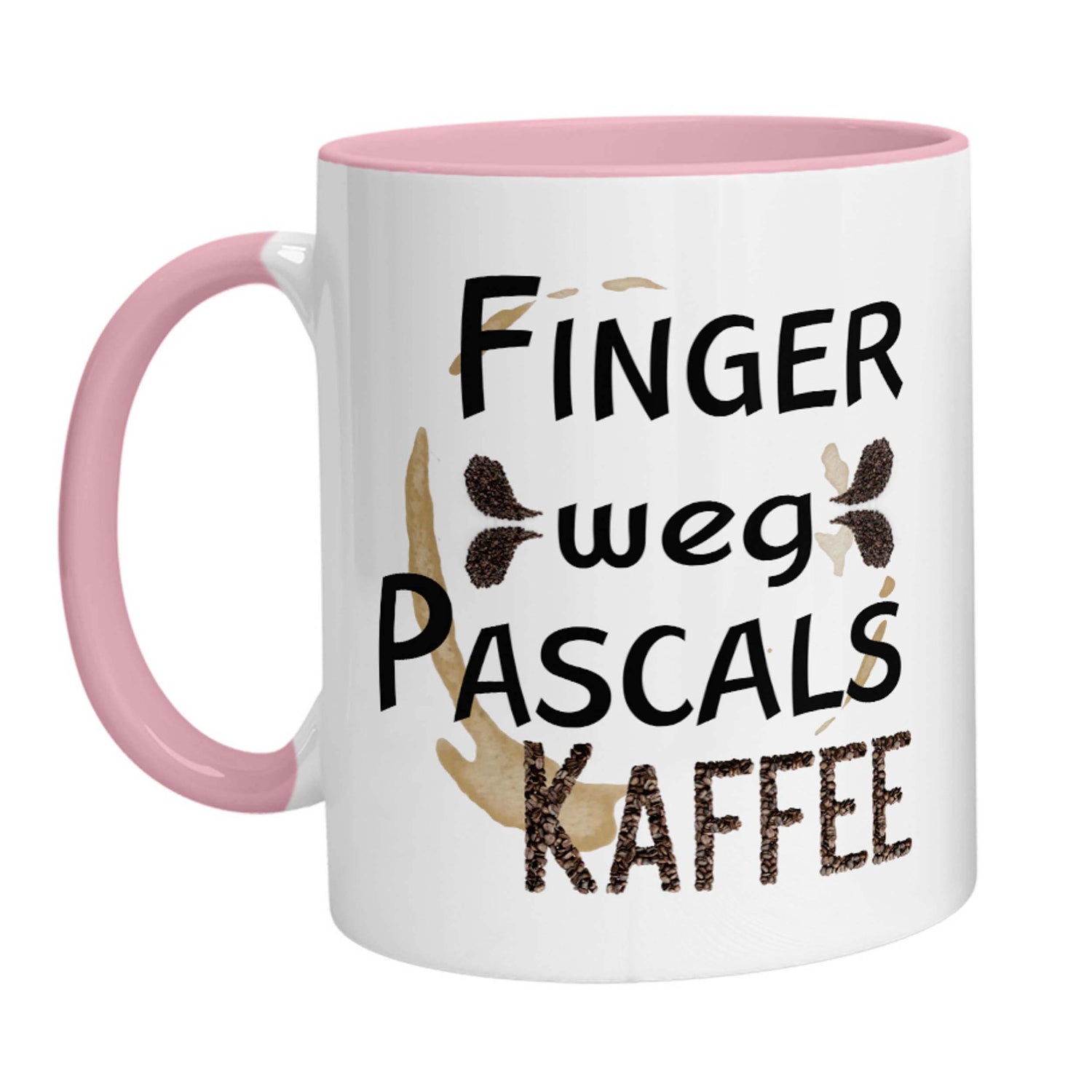 Tasse - Finger weg (Personalisiert) Kaffee - Zwergenstick