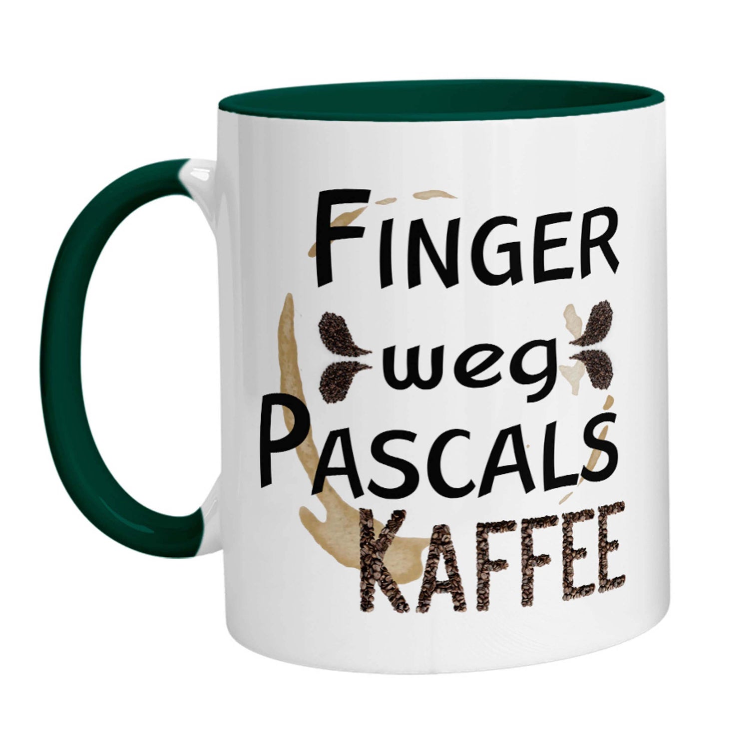 Tasse - Finger weg (Personalisiert) Kaffee - Zwergenstick