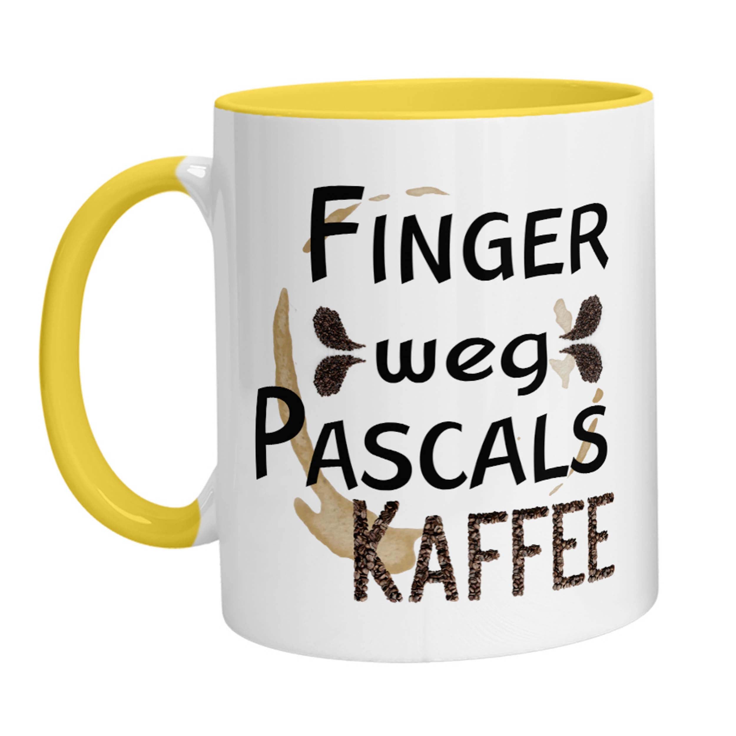 Tasse - Finger weg (Personalisiert) Kaffee - Zwergenstick