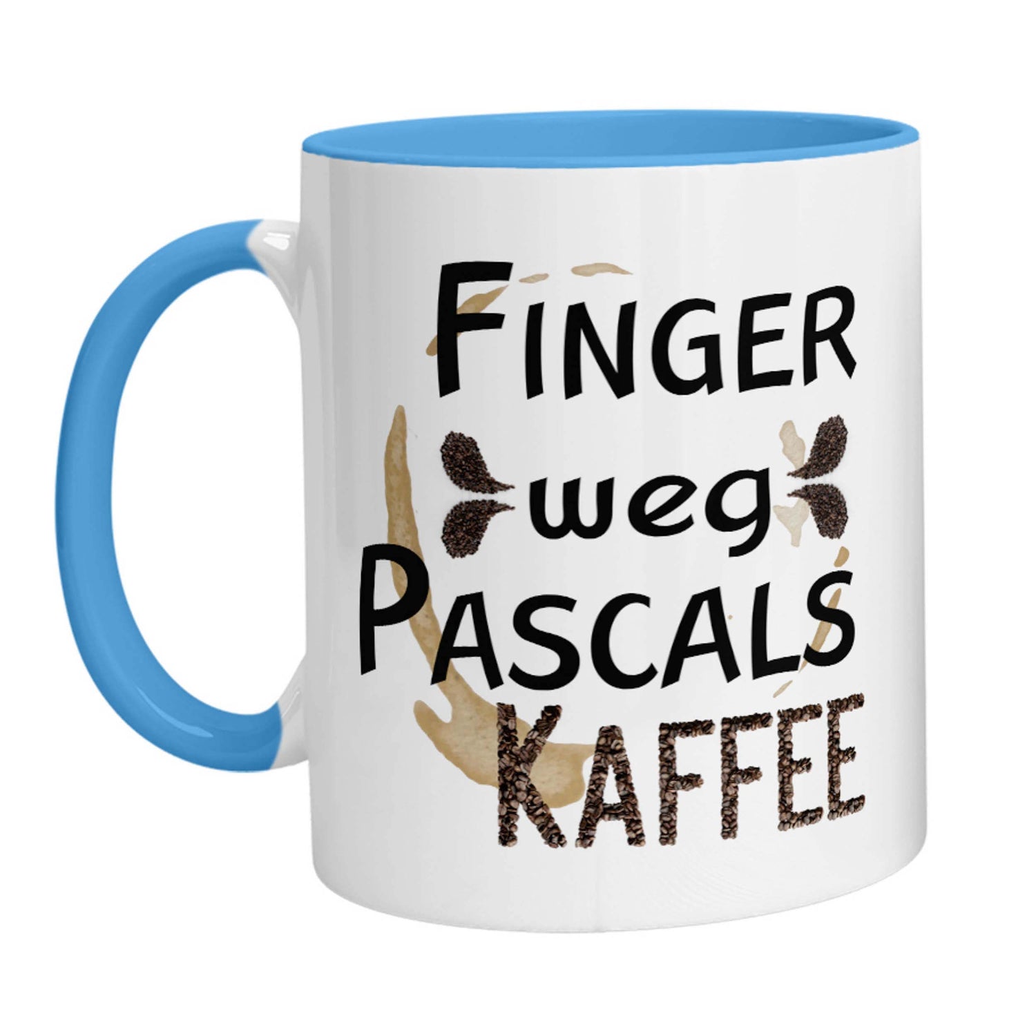 Tasse - Finger weg (Personalisiert) Kaffee - Zwergenstick
