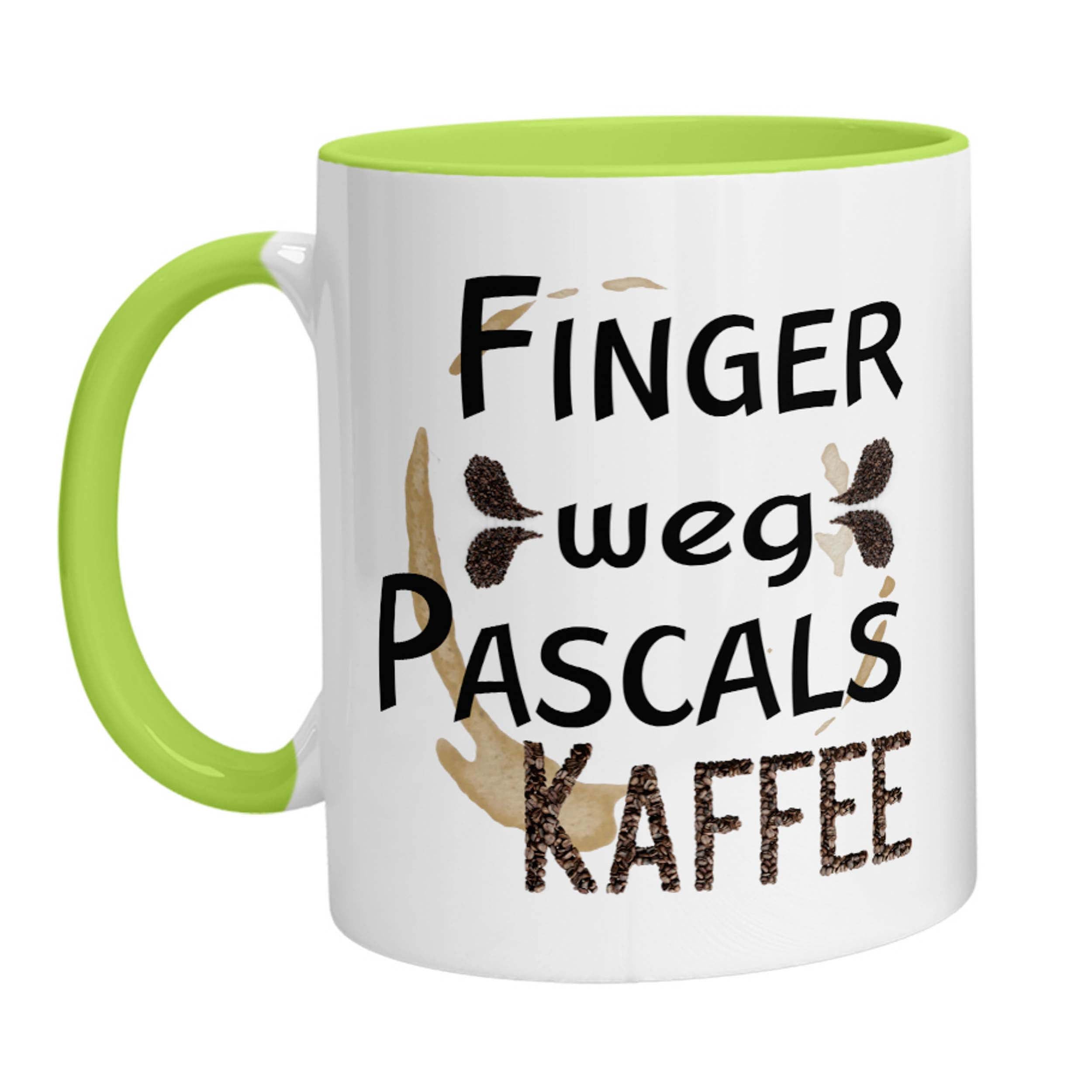 Tasse - Finger weg (Personalisiert) Kaffee - Zwergenstick