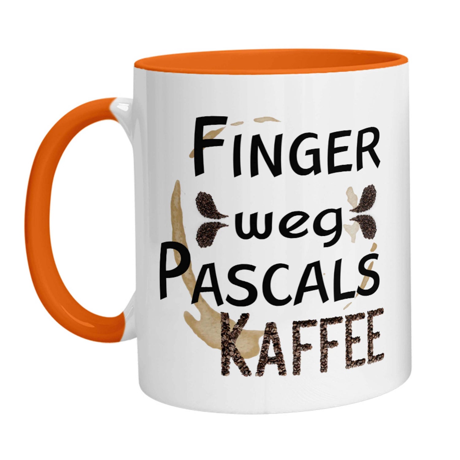 Tasse - Finger weg (Personalisiert) Kaffee - Zwergenstick