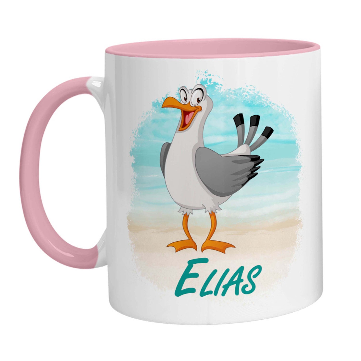 Tasse - Namenstasse Möwe (Personalisiert) - Zwergenstick