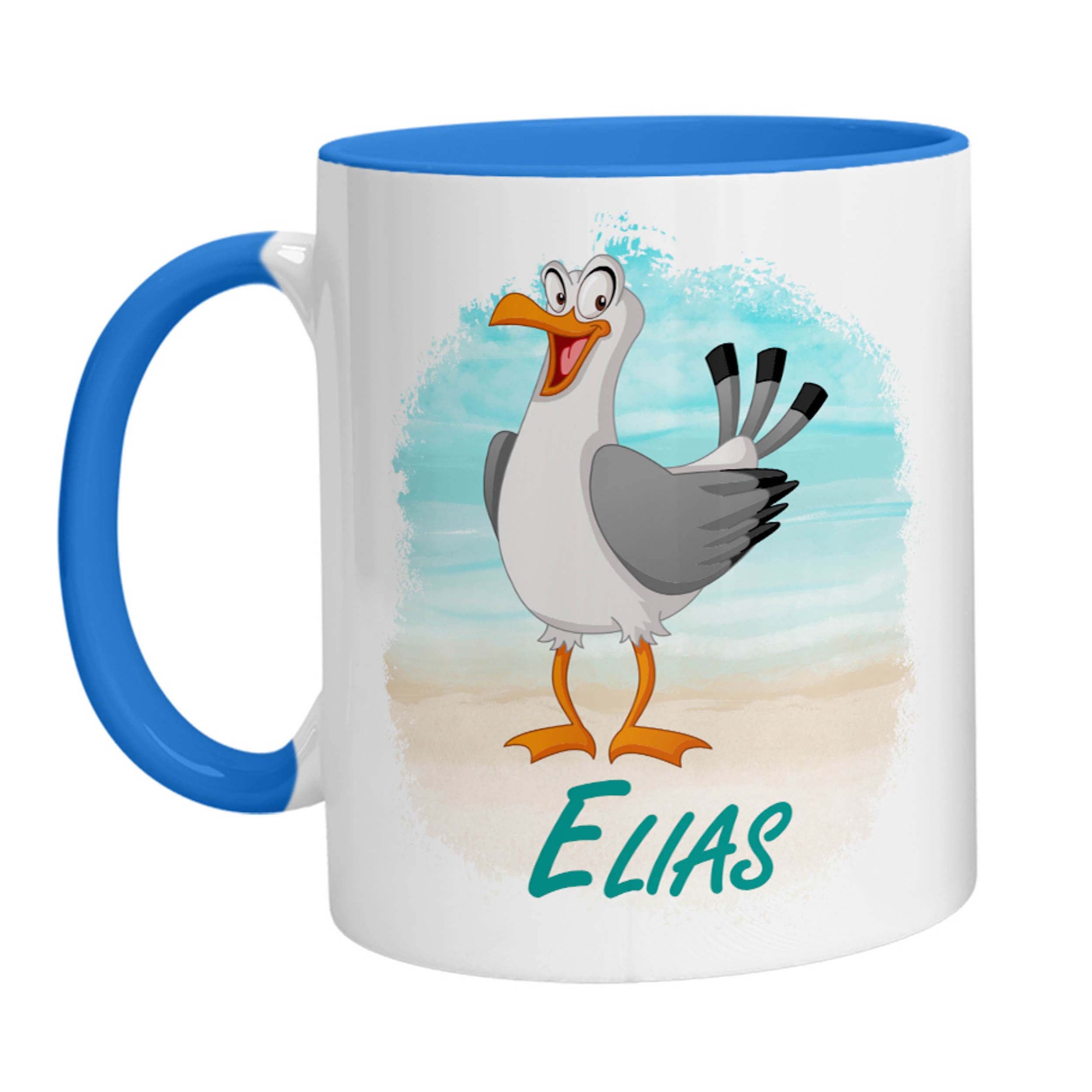 Tasse - Namenstasse Möwe (Personalisiert) - Zwergenstick