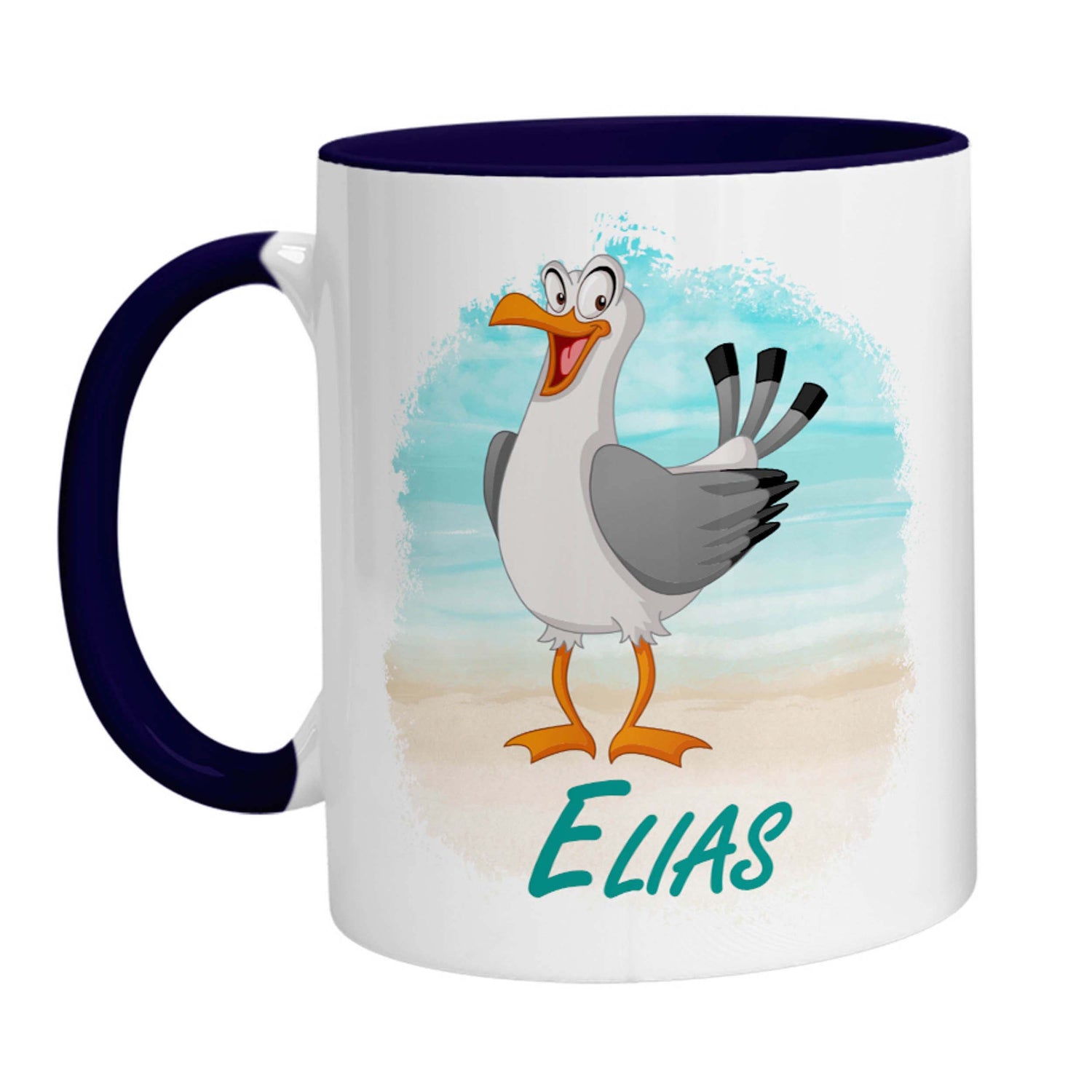 Tasse - Namenstasse Möwe (Personalisiert) - Zwergenstick