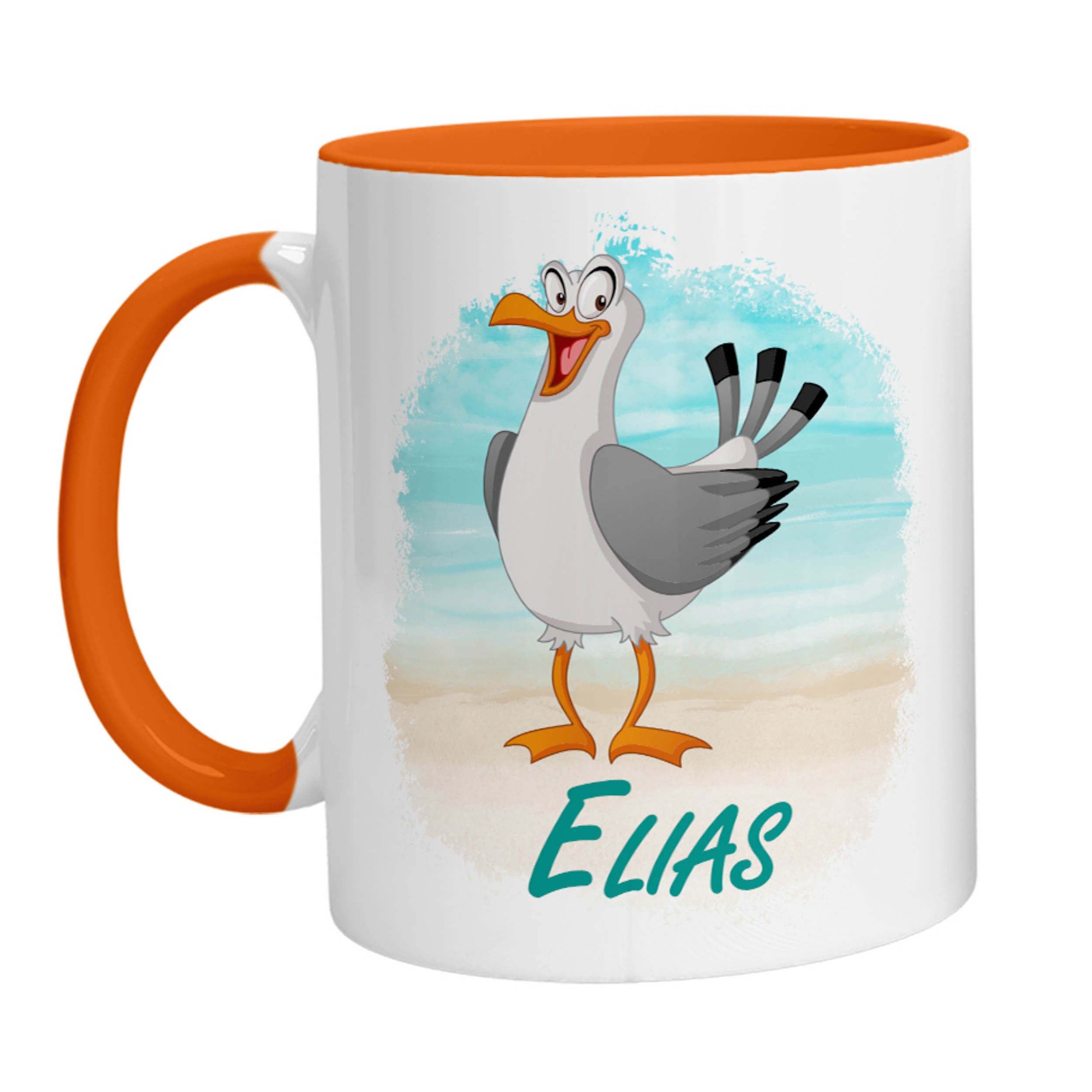 Tasse - Namenstasse Möwe (Personalisiert) - Zwergenstick