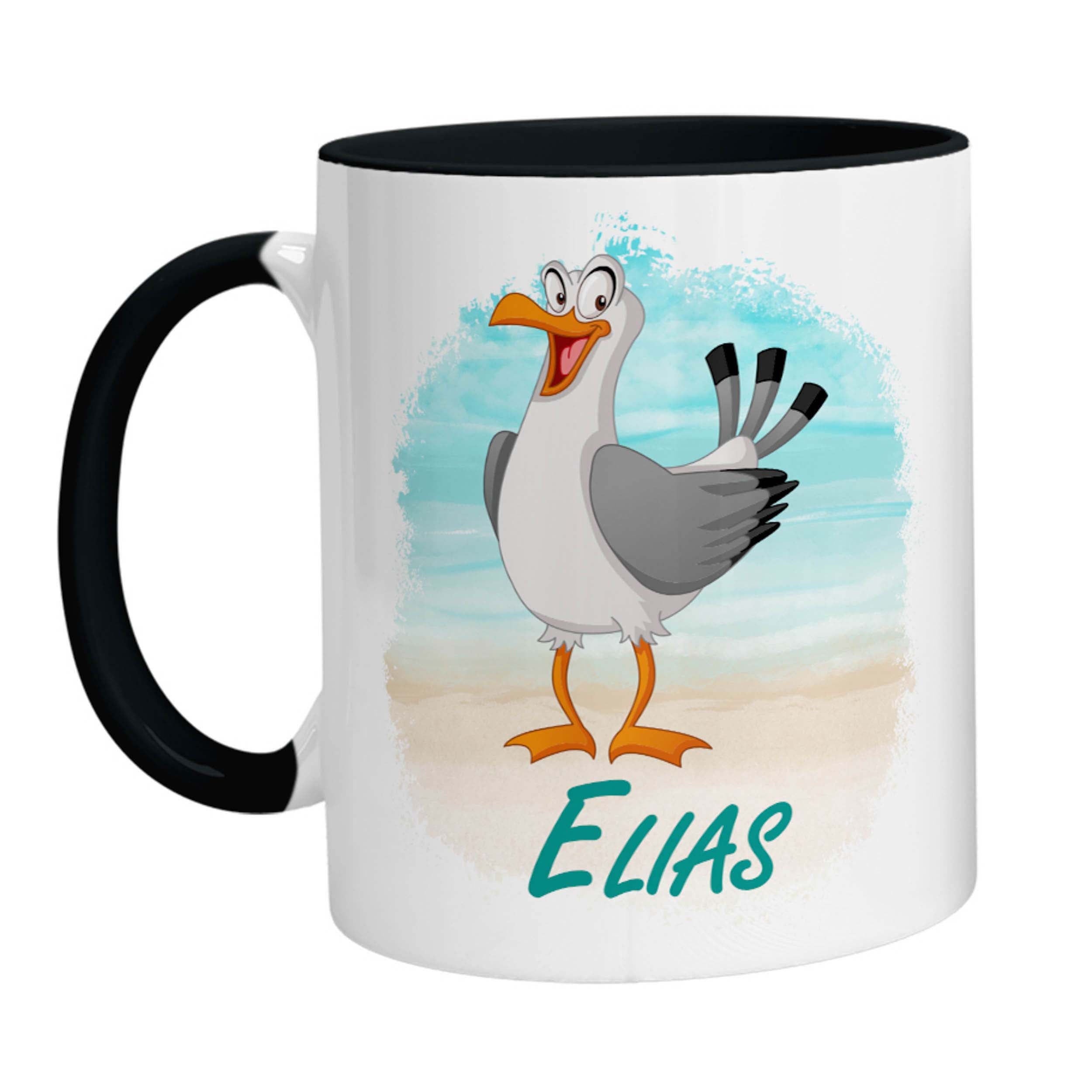 Tasse - Namenstasse Möwe (Personalisiert) - Zwergenstick
