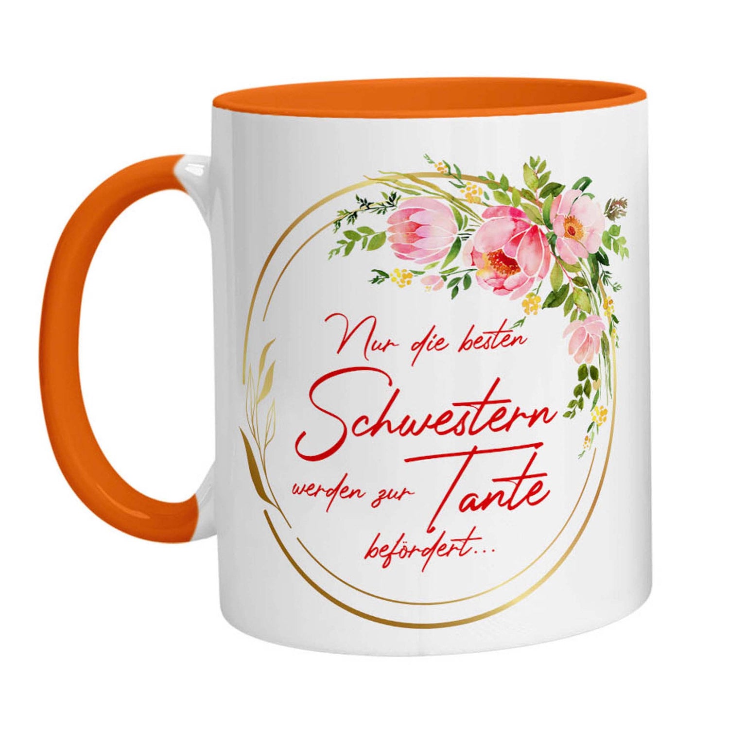 Tasse - Nur die besten Schwester werden zur Tante befördert - Zwergenstick