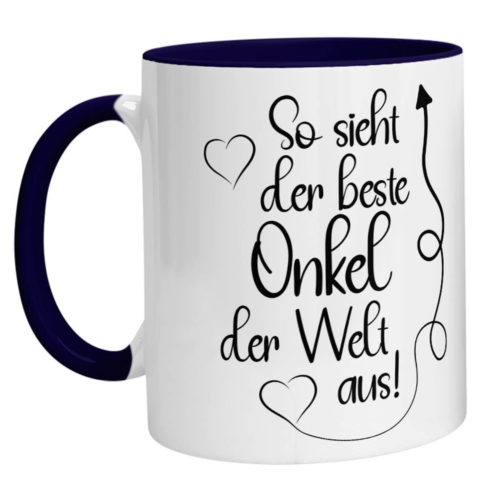 Tasse - So sieht der beste Onkel der Welt aus - Zwergenstick