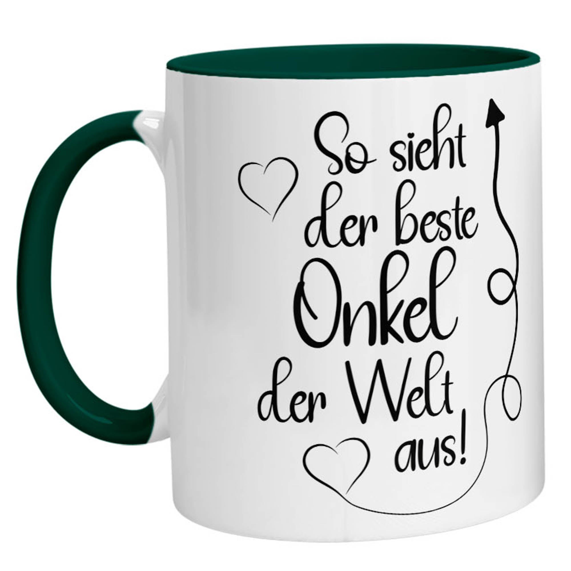 Tasse - So sieht der beste Onkel der Welt aus - Zwergenstick