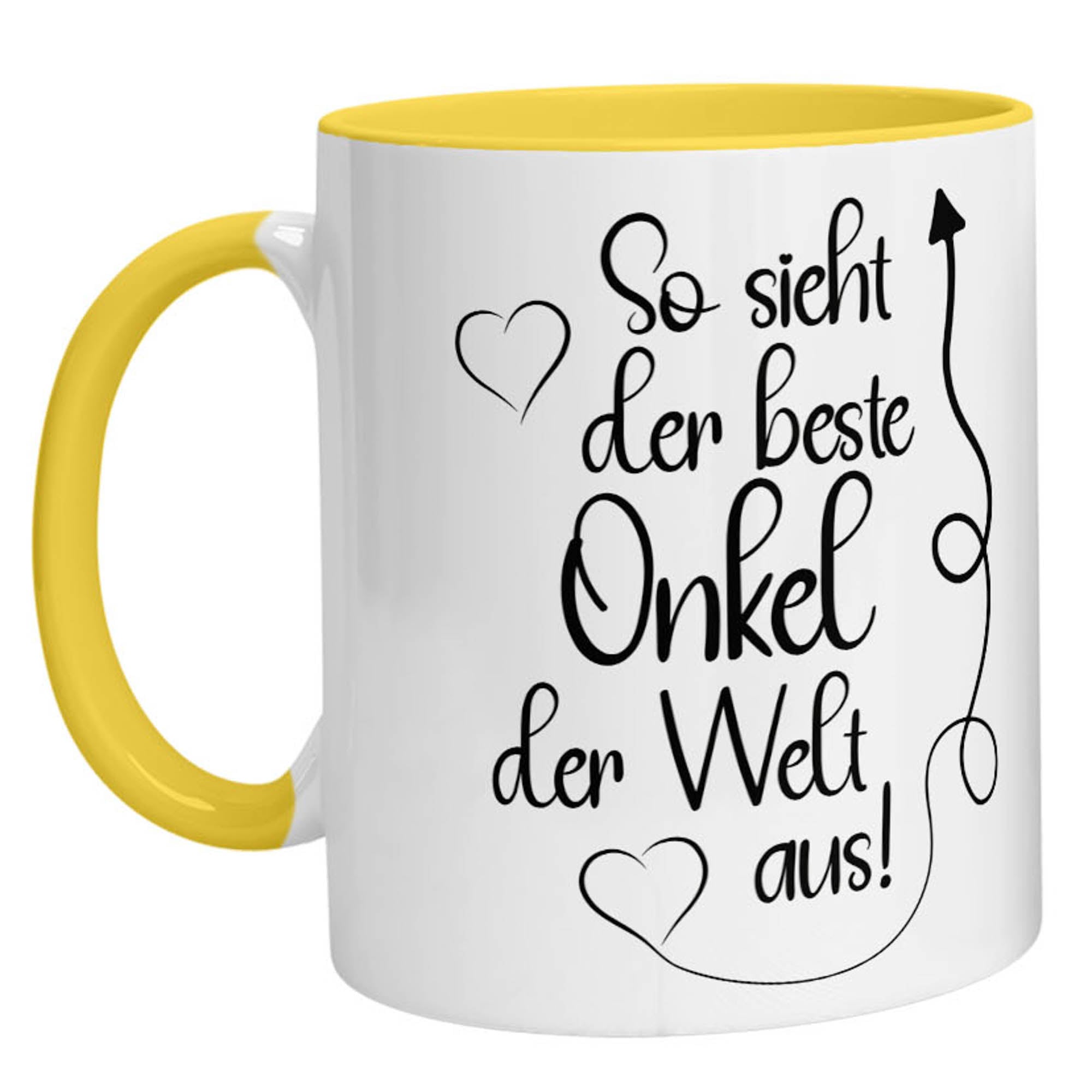 Tasse - So sieht der beste Onkel der Welt aus - Zwergenstick