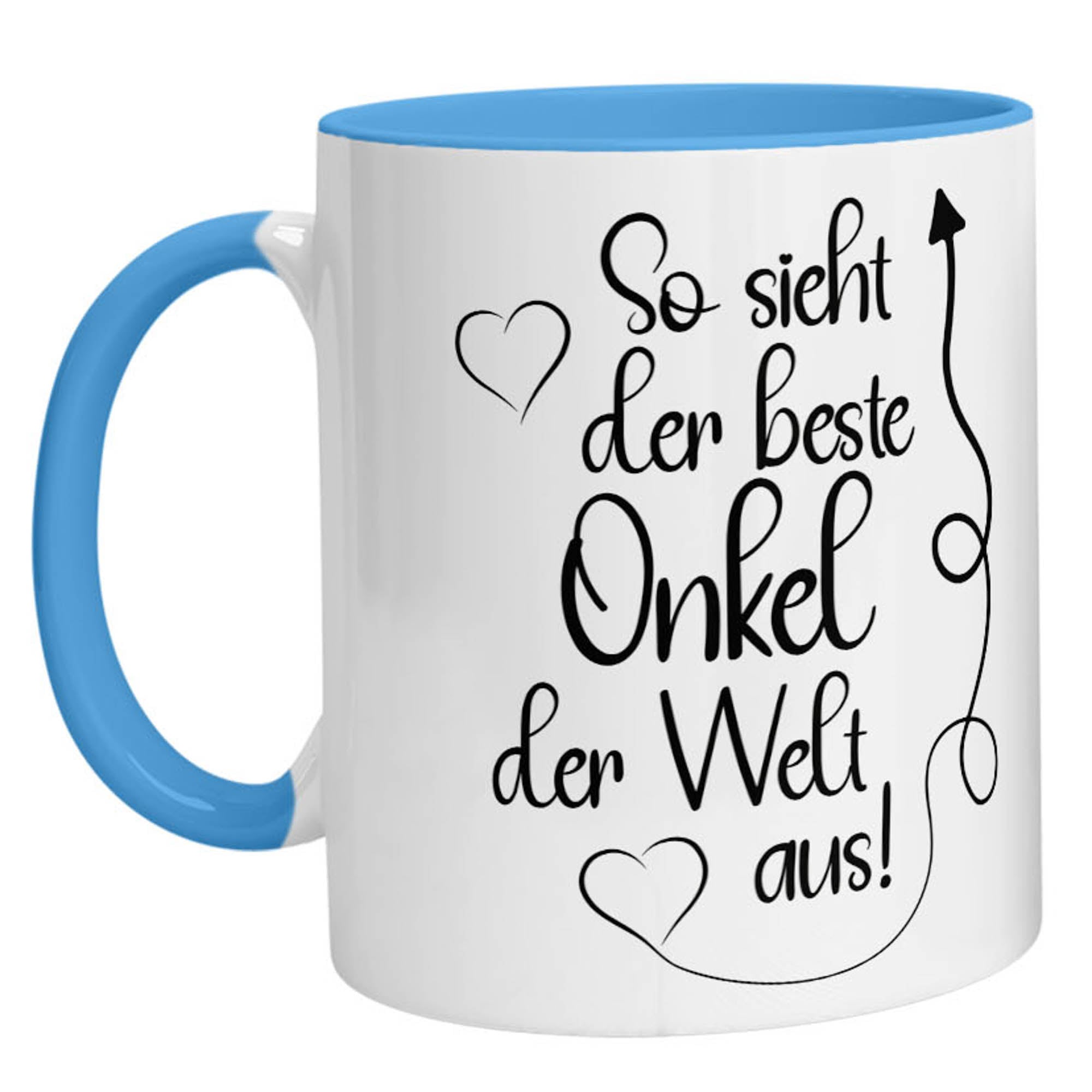 Tasse - So sieht der beste Onkel der Welt aus - Zwergenstick