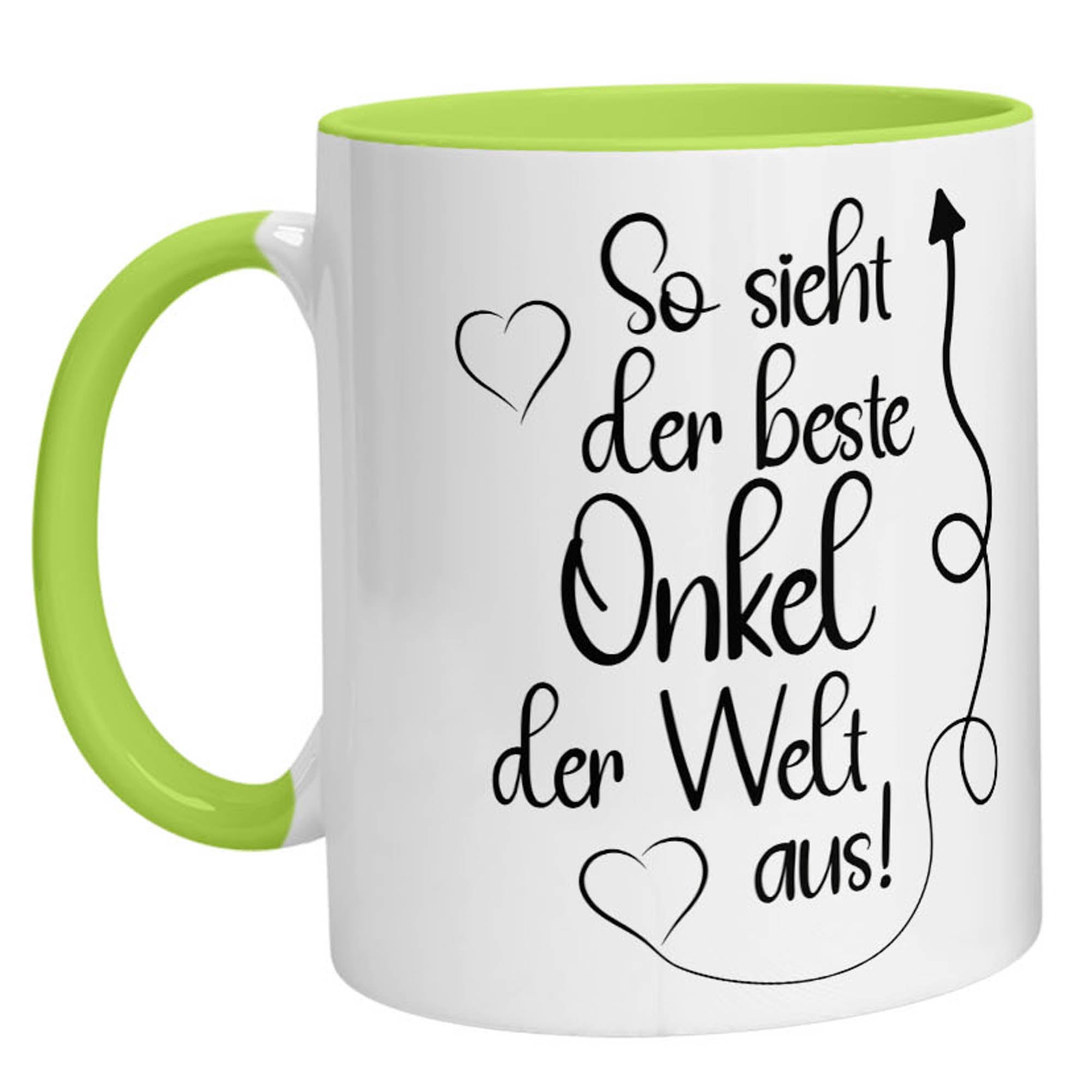 Tasse - So sieht der beste Onkel der Welt aus - Zwergenstick