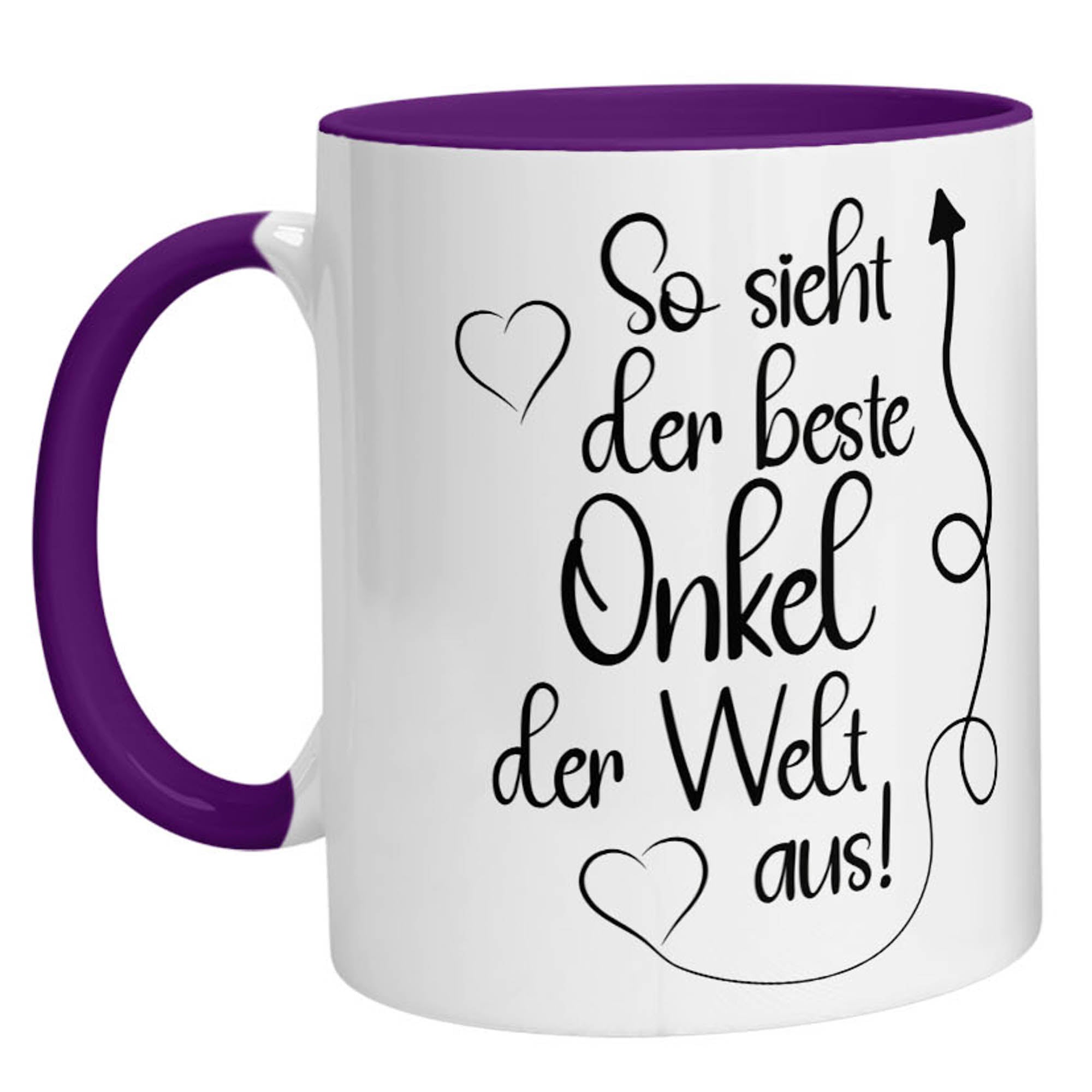 Tasse - So sieht der beste Onkel der Welt aus - Zwergenstick
