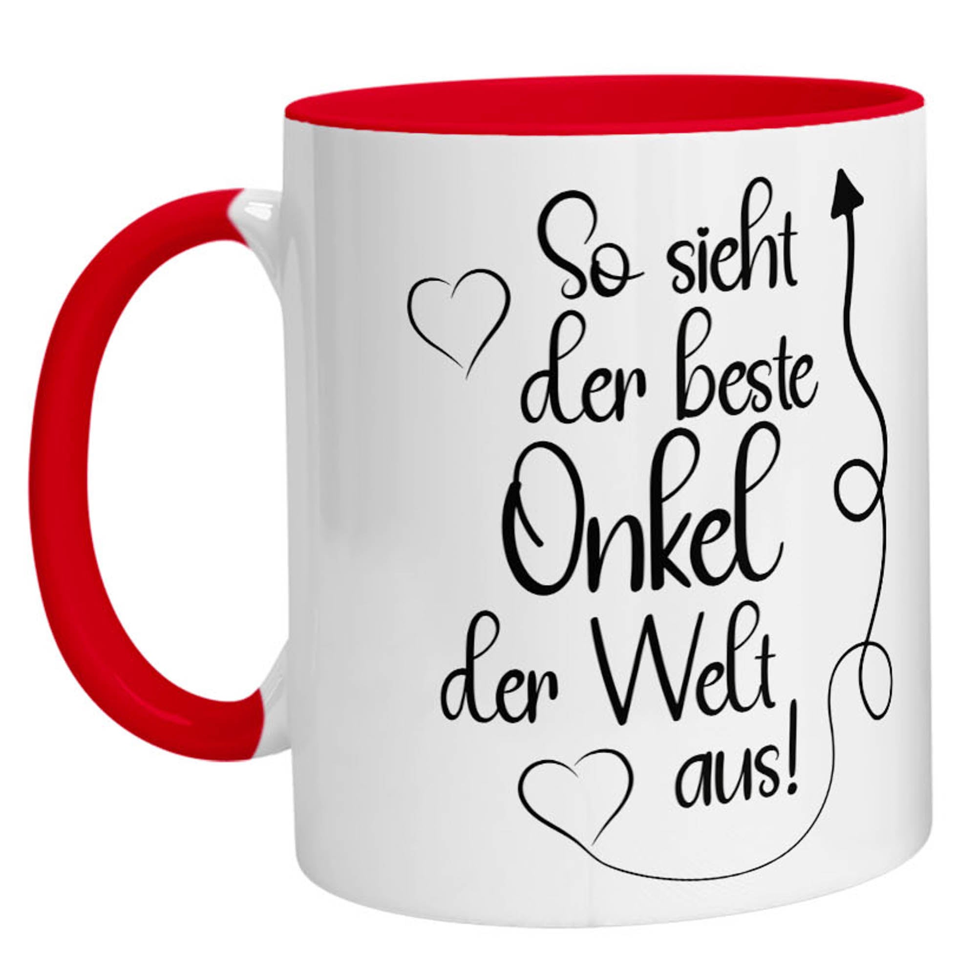 Tasse - So sieht der beste Onkel der Welt aus - Zwergenstick