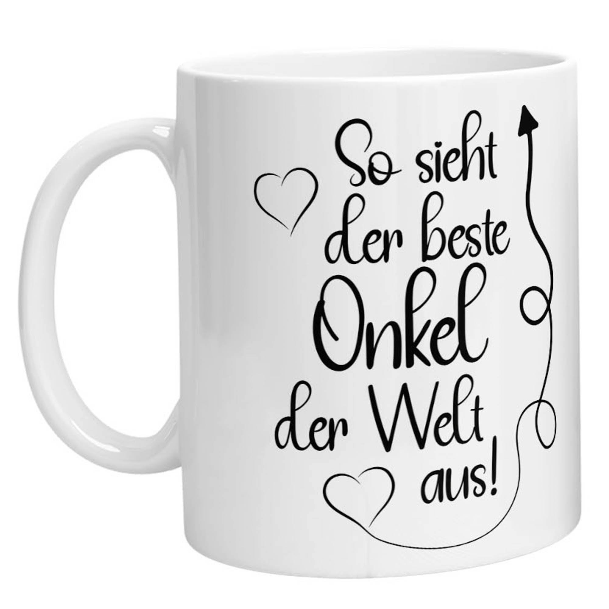 Tasse - So sieht der beste Onkel der Welt aus - Zwergenstick