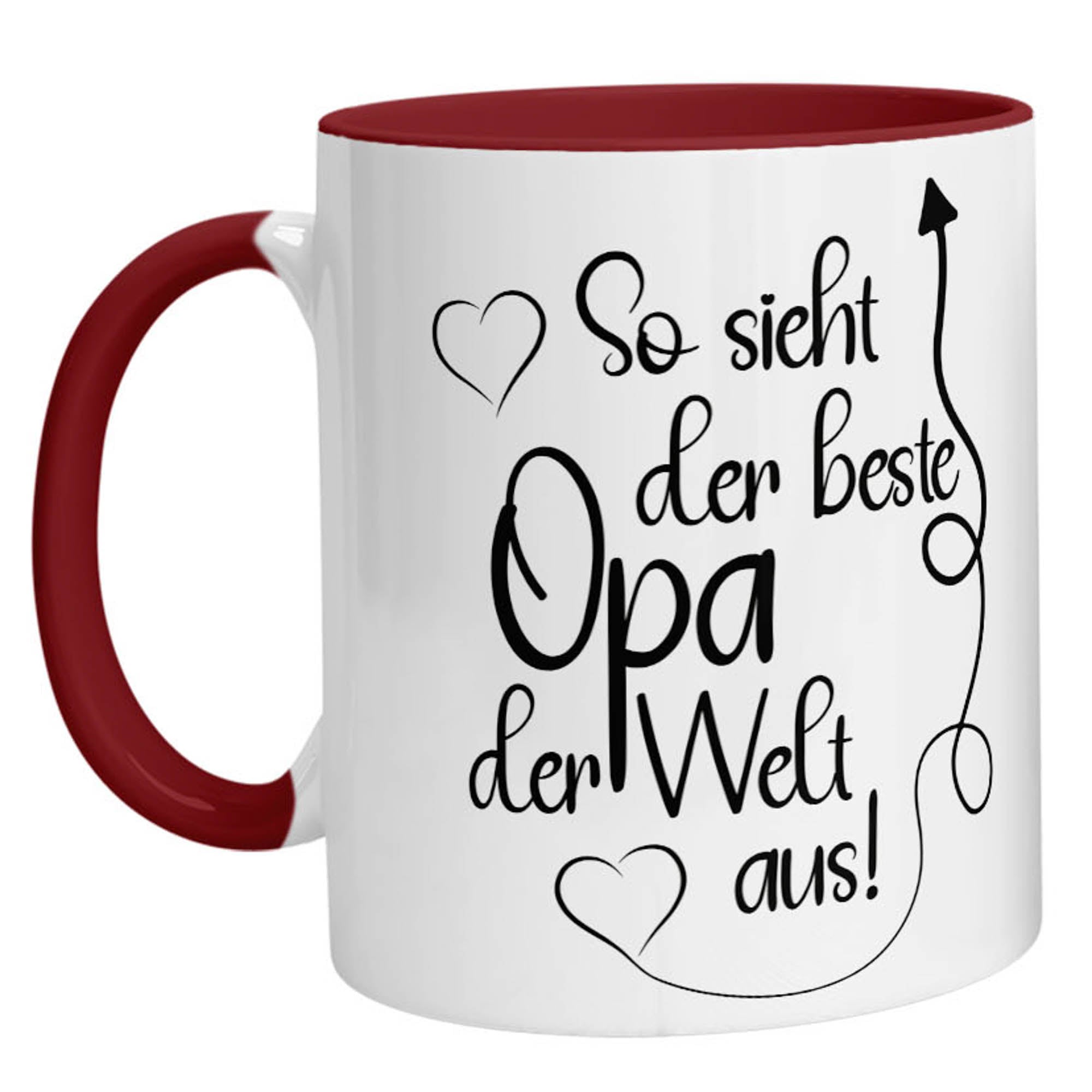 Tasse - So sieht der beste Opa der Welt aus - Zwergenstick
