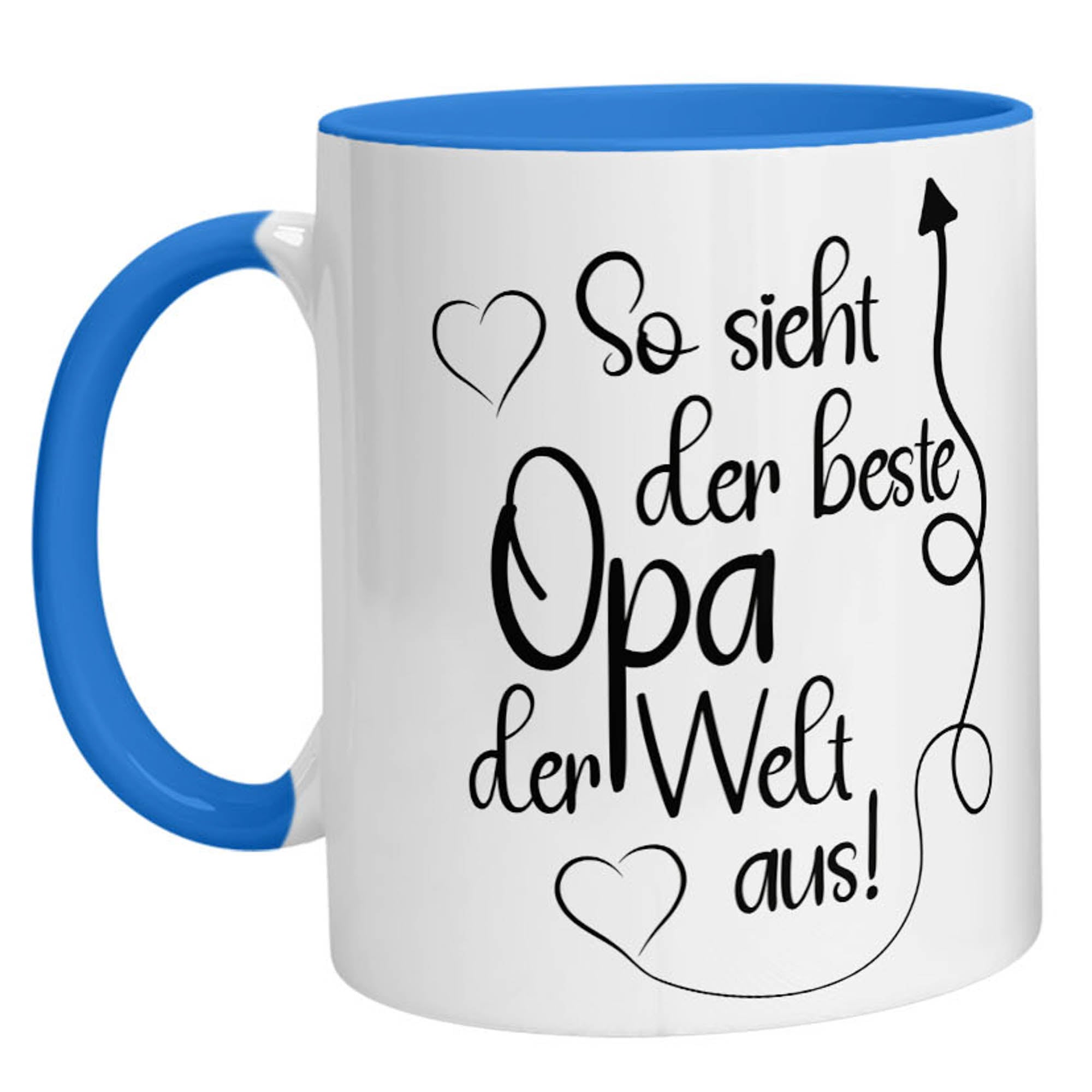 Tasse - So sieht der beste Opa der Welt aus - Zwergenstick