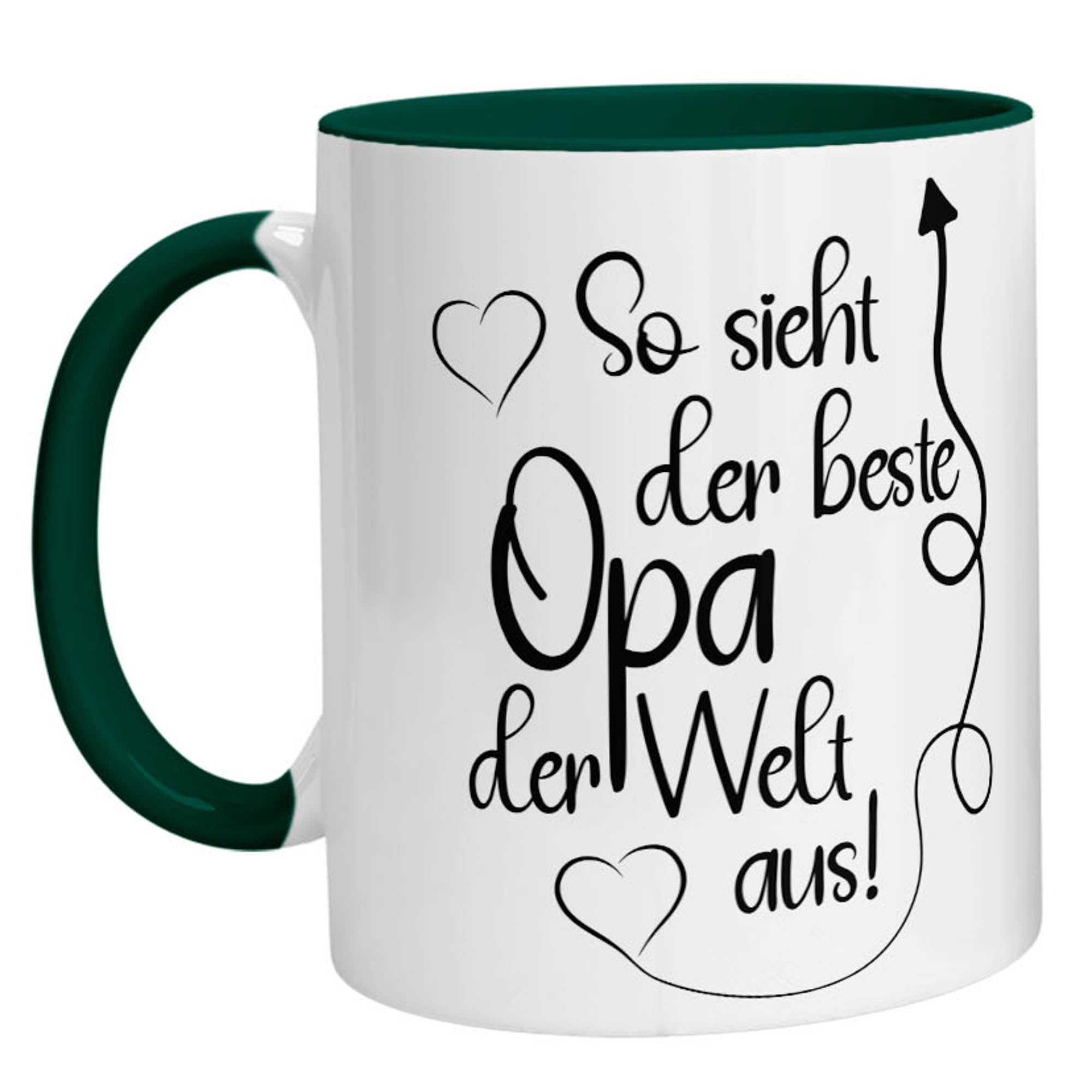 Tasse - So sieht der beste Opa der Welt aus - Zwergenstick