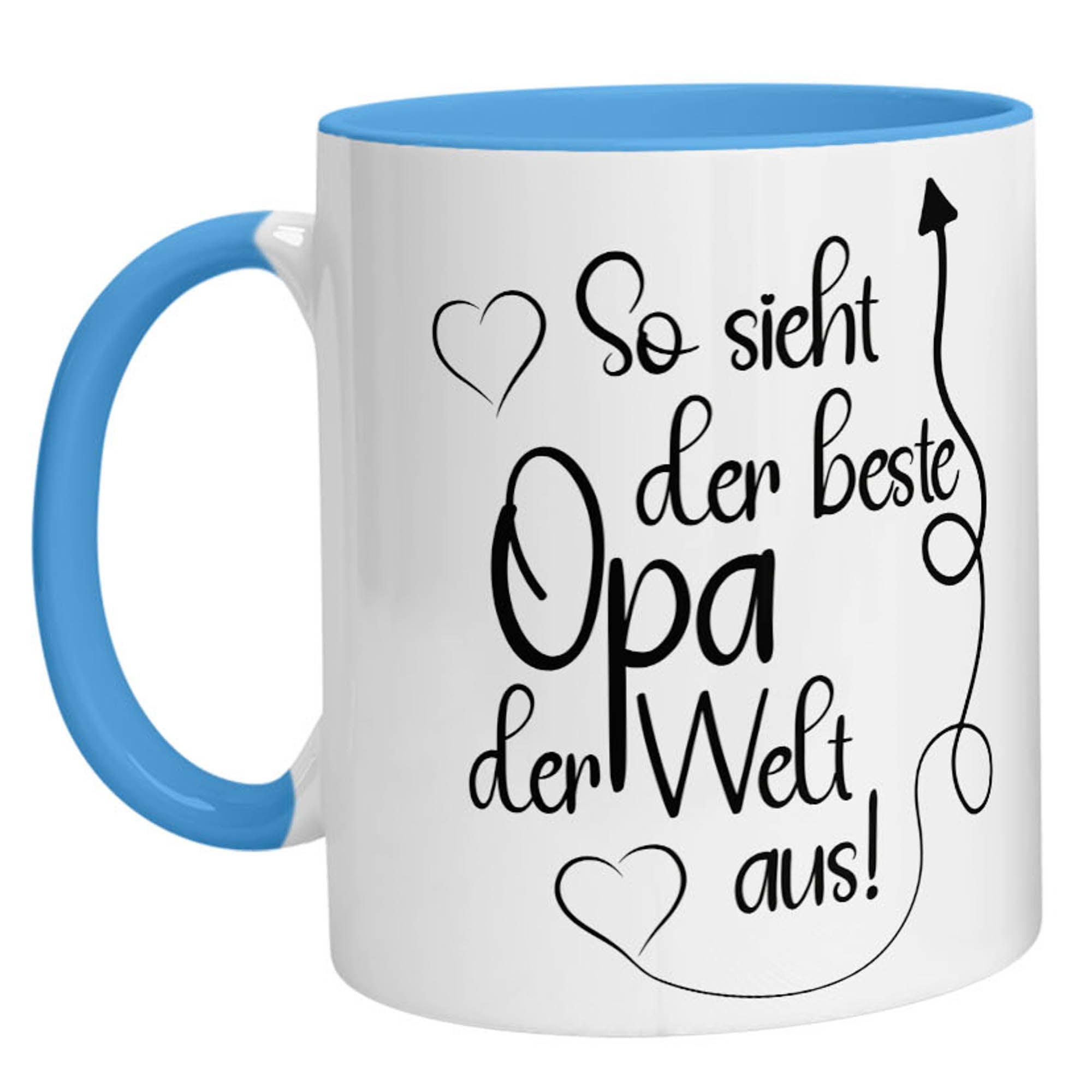 Tasse - So sieht der beste Opa der Welt aus - Zwergenstick