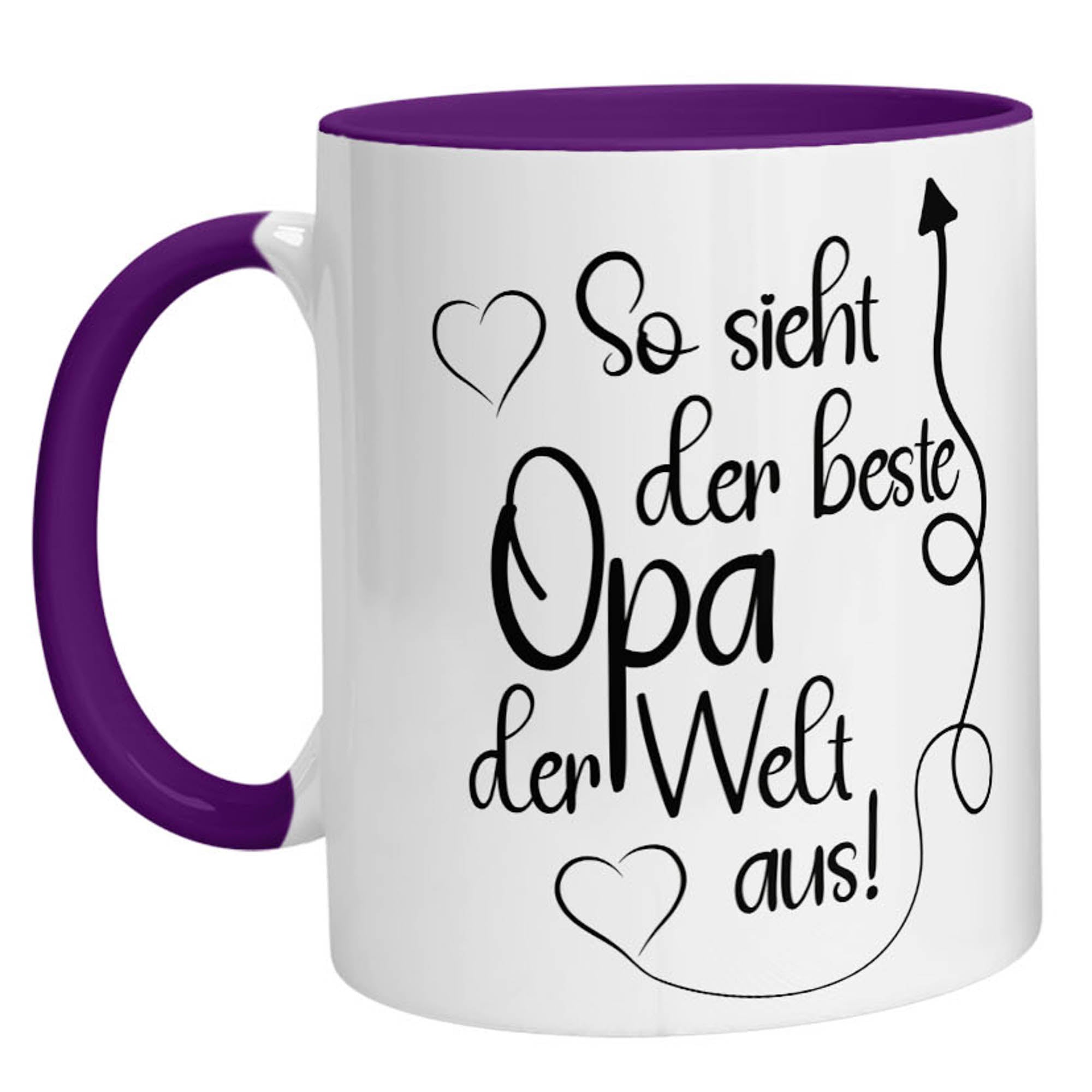 Tasse - So sieht der beste Opa der Welt aus - Zwergenstick
