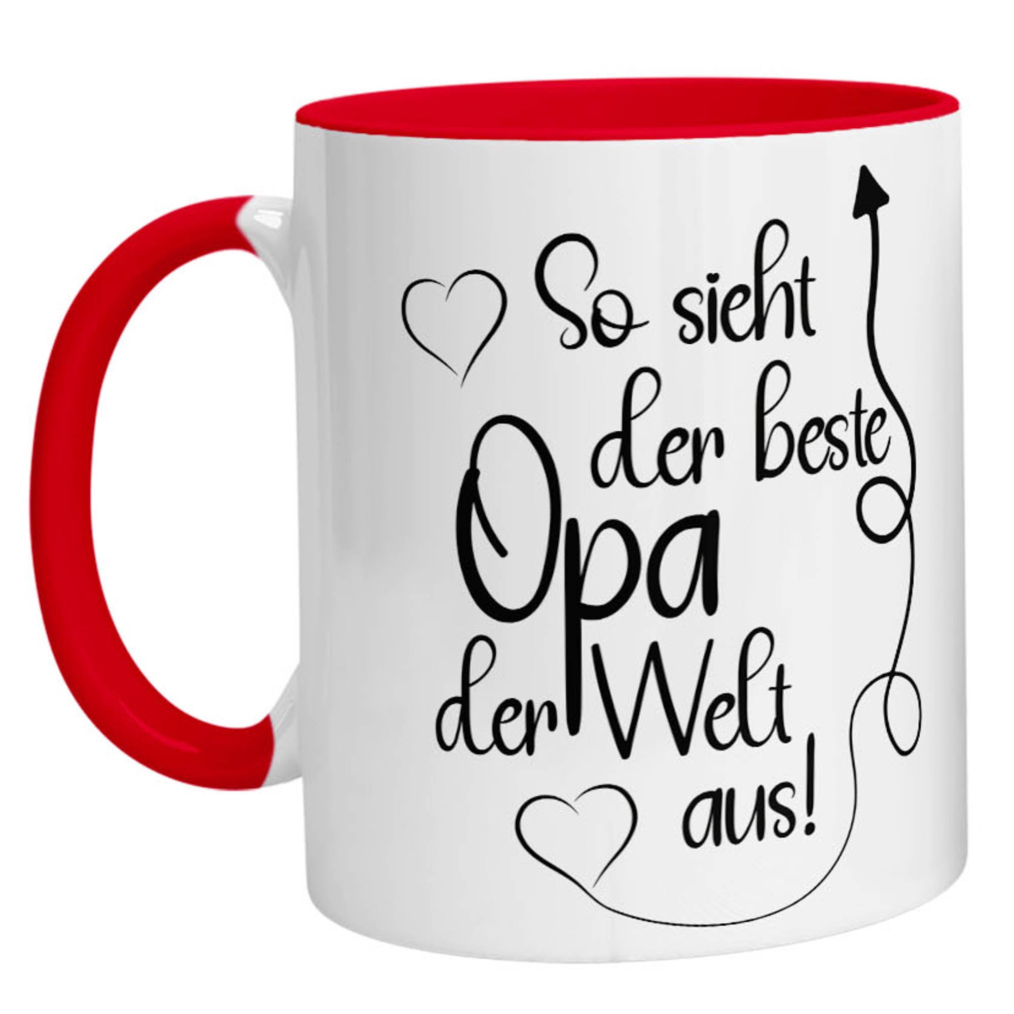 Tasse - So sieht der beste Opa der Welt aus - Zwergenstick