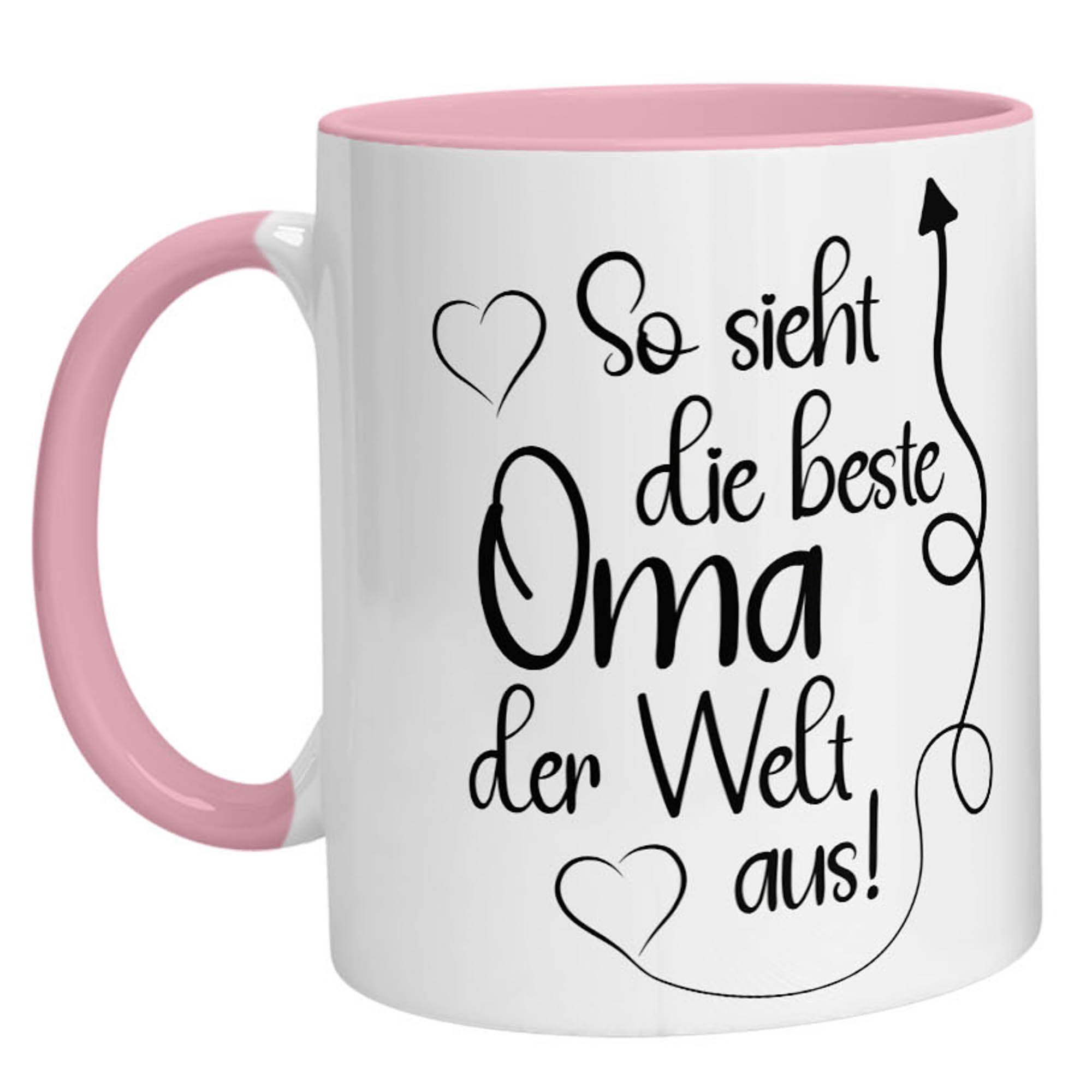 Tasse - So sieht die beste Oma der Welt aus - Zwergenstick