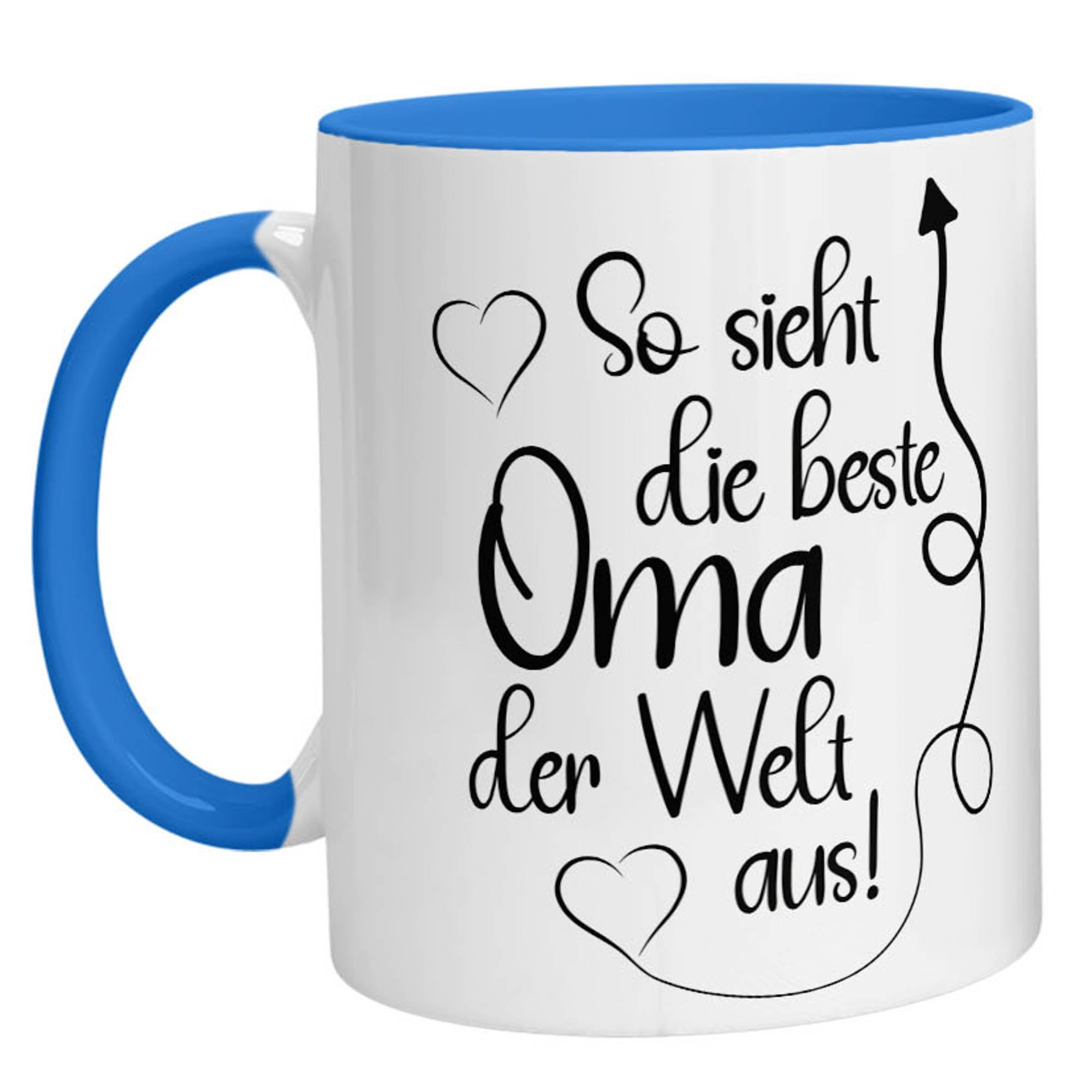 Tasse - So sieht die beste Oma der Welt aus - Zwergenstick