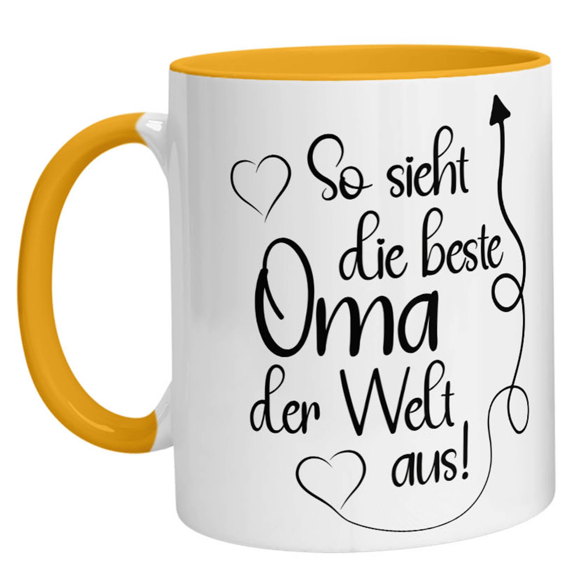 Tasse - So sieht die beste Oma der Welt aus - Zwergenstick