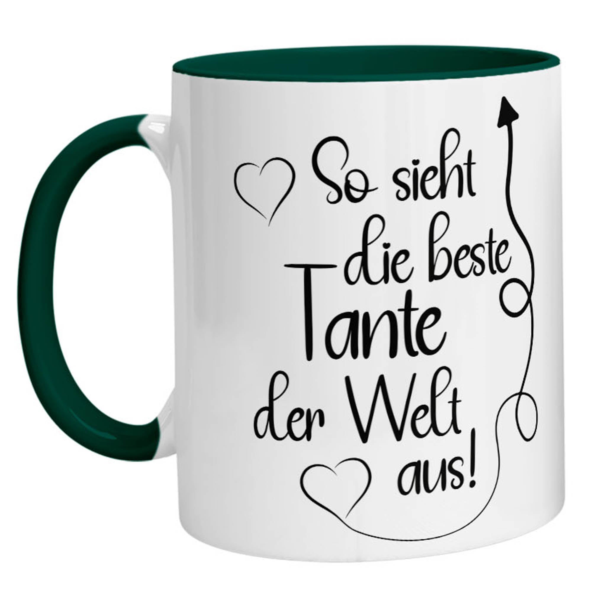 Tasse - So sieht die beste Tante der Welt aus - Zwergenstick