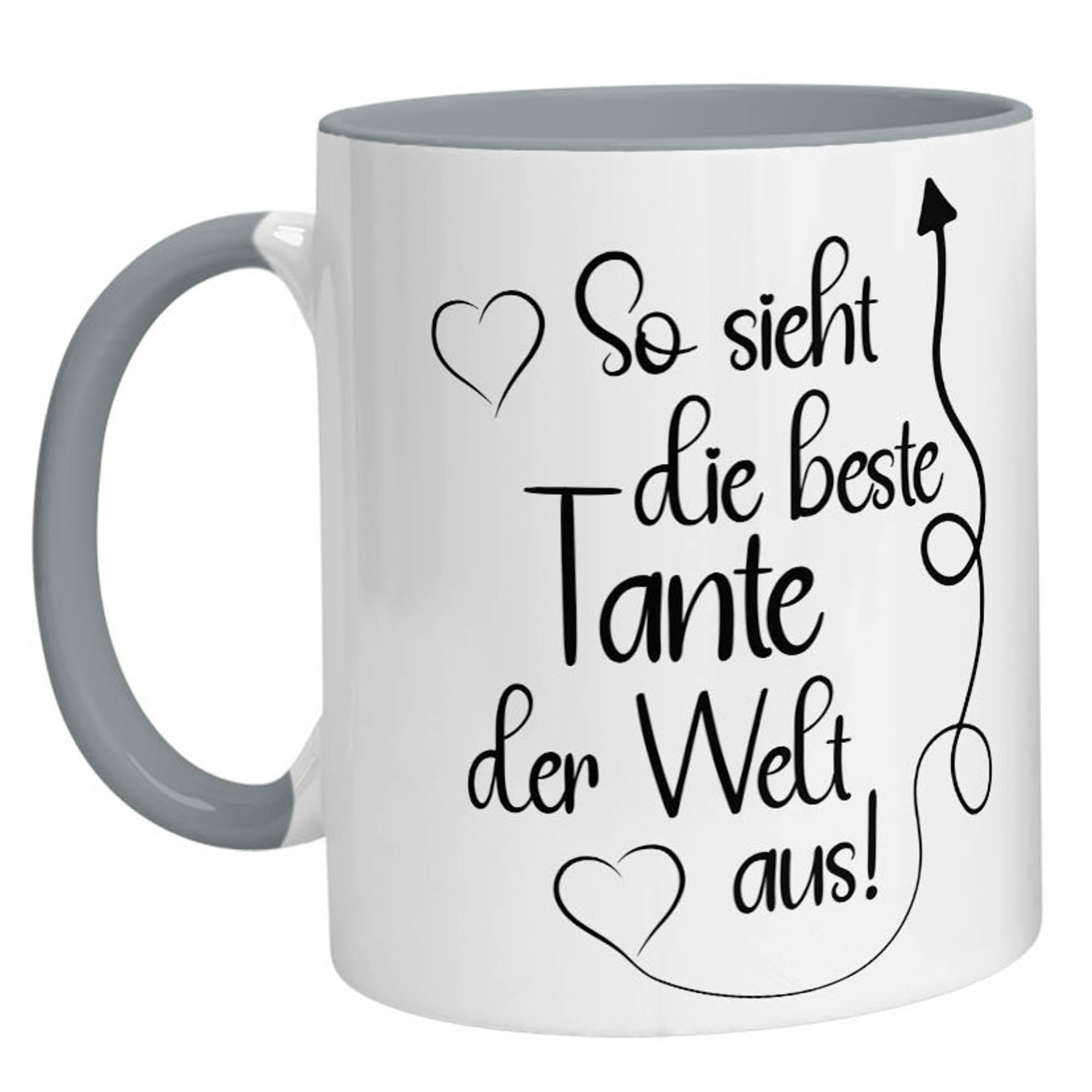 Tasse - So sieht die beste Tante der Welt aus - Zwergenstick