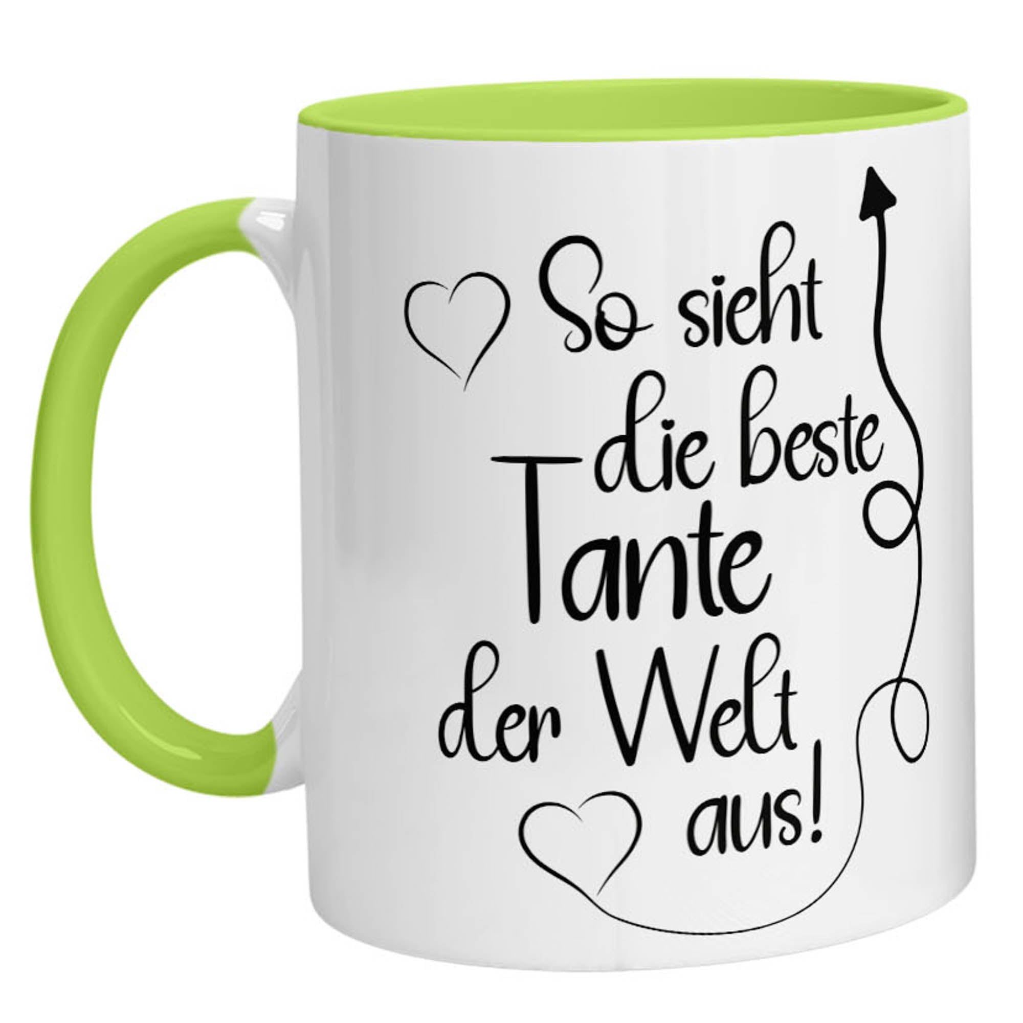 Tasse - So sieht die beste Tante der Welt aus - Zwergenstick