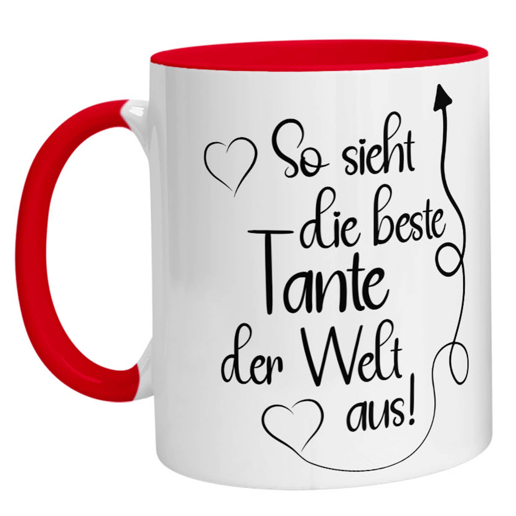 Tasse - So sieht die beste Tante der Welt aus - Zwergenstick