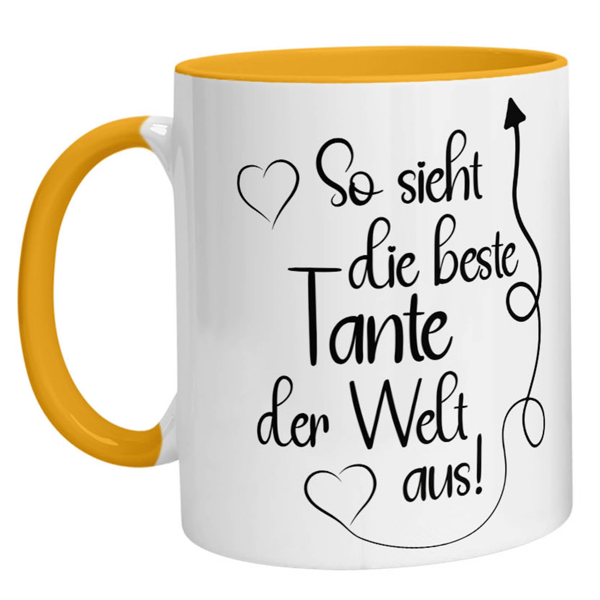 Tasse - So sieht die beste Tante der Welt aus - Zwergenstick