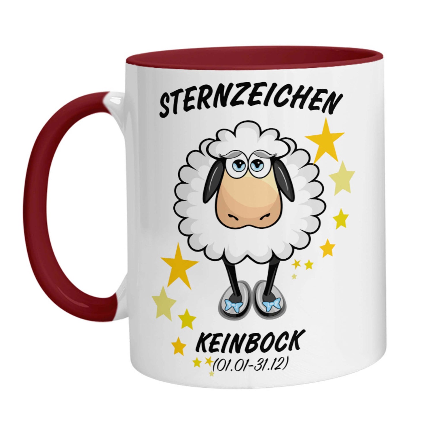 Tasse - Schaf Sternzeichen Keinbock - Zwergenstick