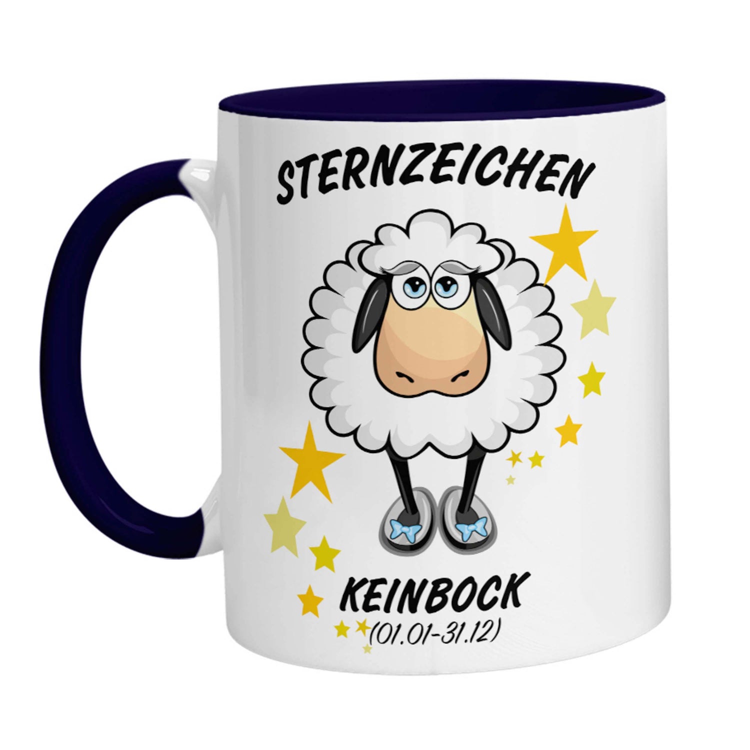 Tasse - Schaf Sternzeichen Keinbock - Zwergenstick
