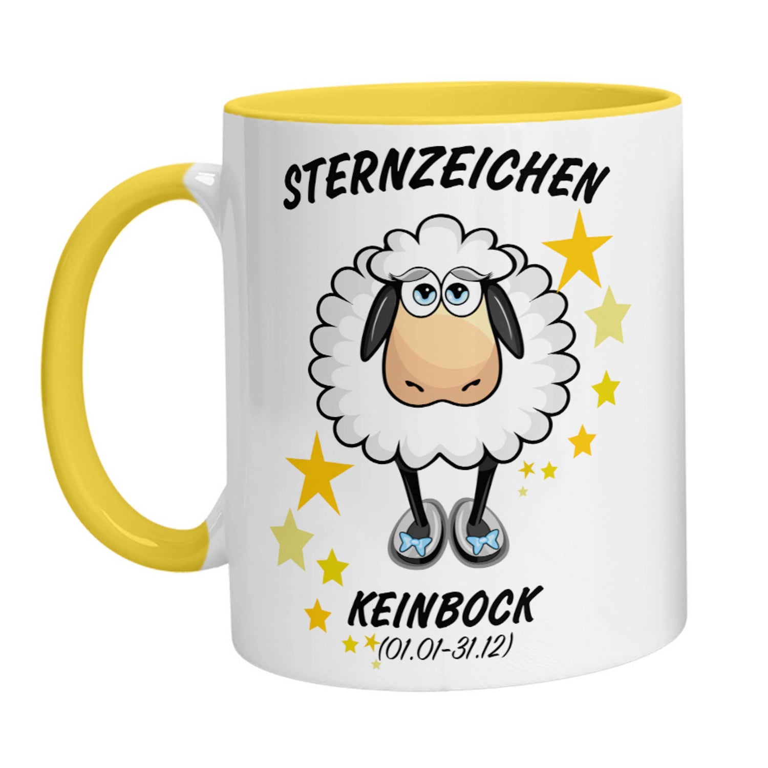 Tasse - Schaf Sternzeichen Keinbock - Zwergenstick