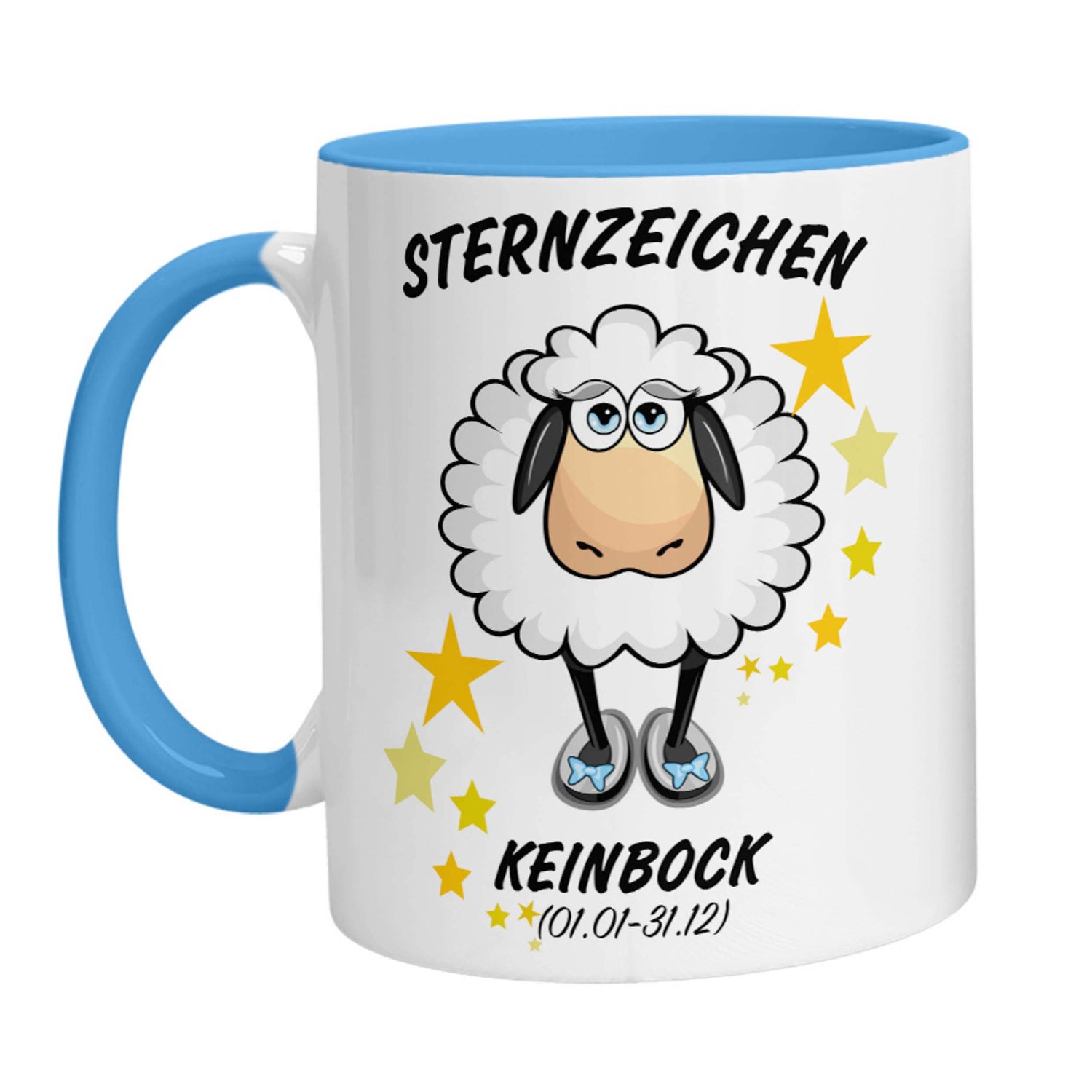 Tasse - Schaf Sternzeichen Keinbock - Zwergenstick