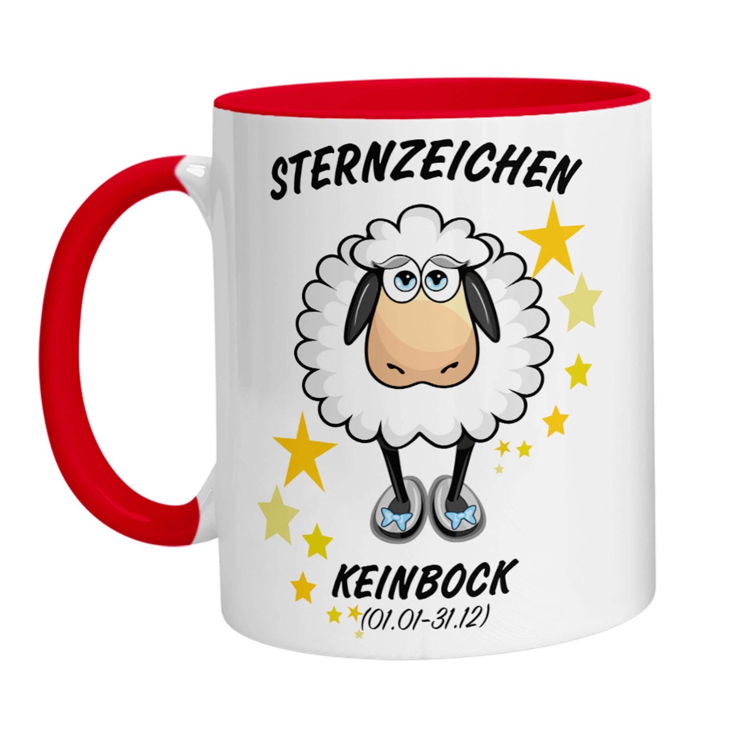 Tasse - Schaf Sternzeichen Keinbock - Zwergenstick