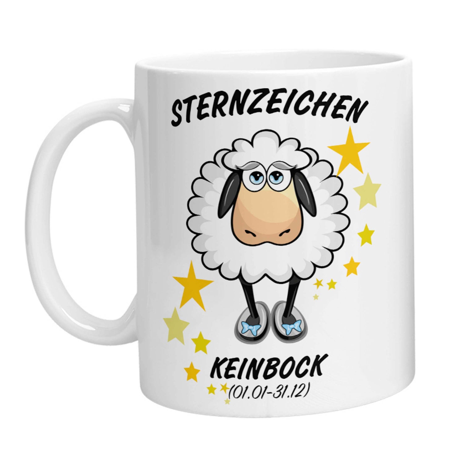 Tasse - Schaf Sternzeichen Keinbock - Zwergenstick