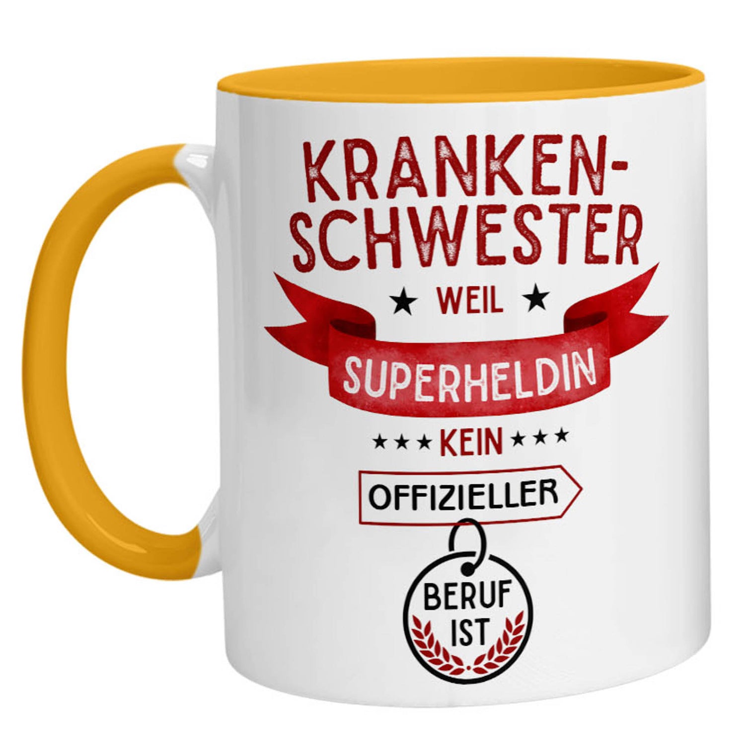 Tasse - Superheldin Krankenschwester - Zwergenstick