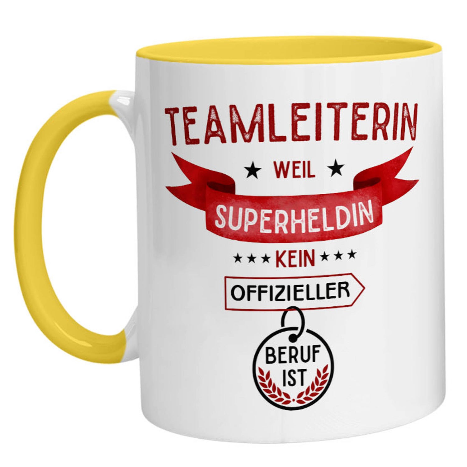 Tasse - Superheldin Teamleiterin - Zwergenstick
