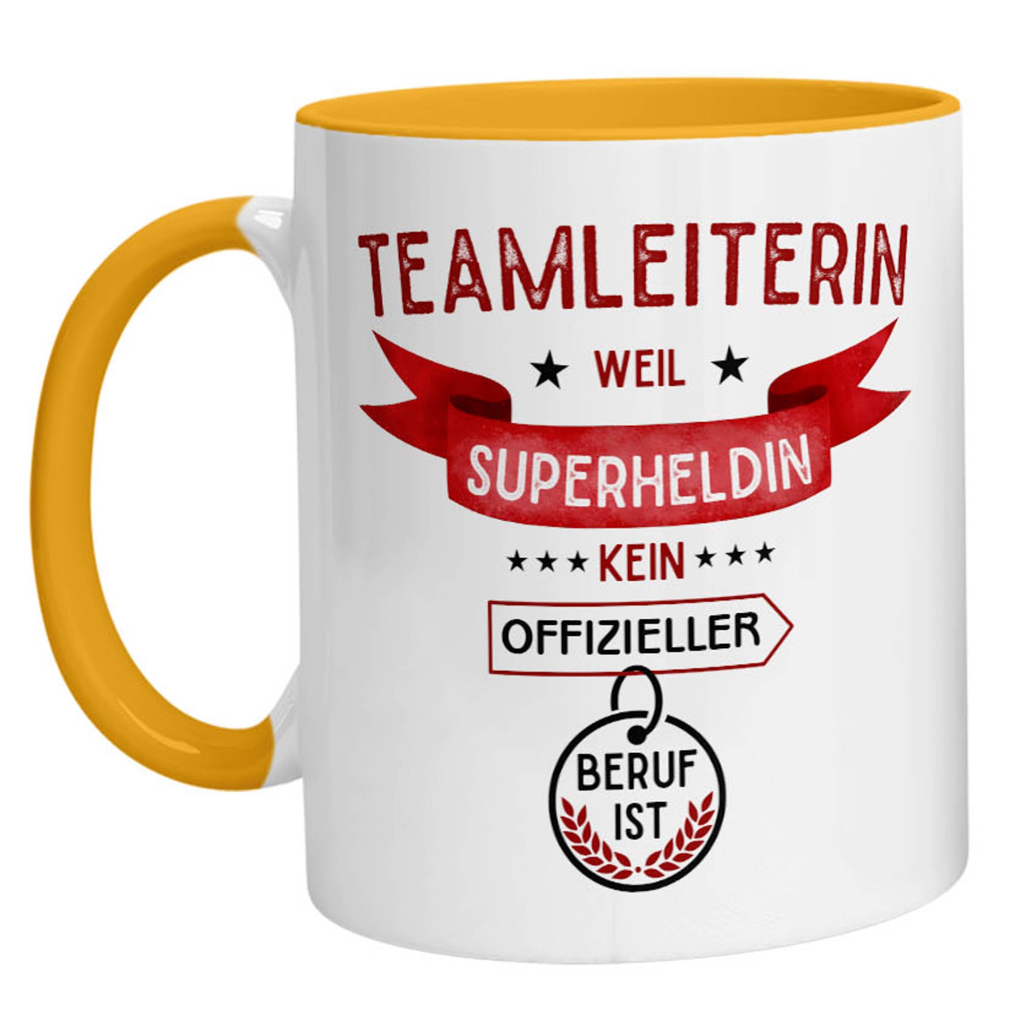 Tasse - Superheldin Teamleiterin - Zwergenstick