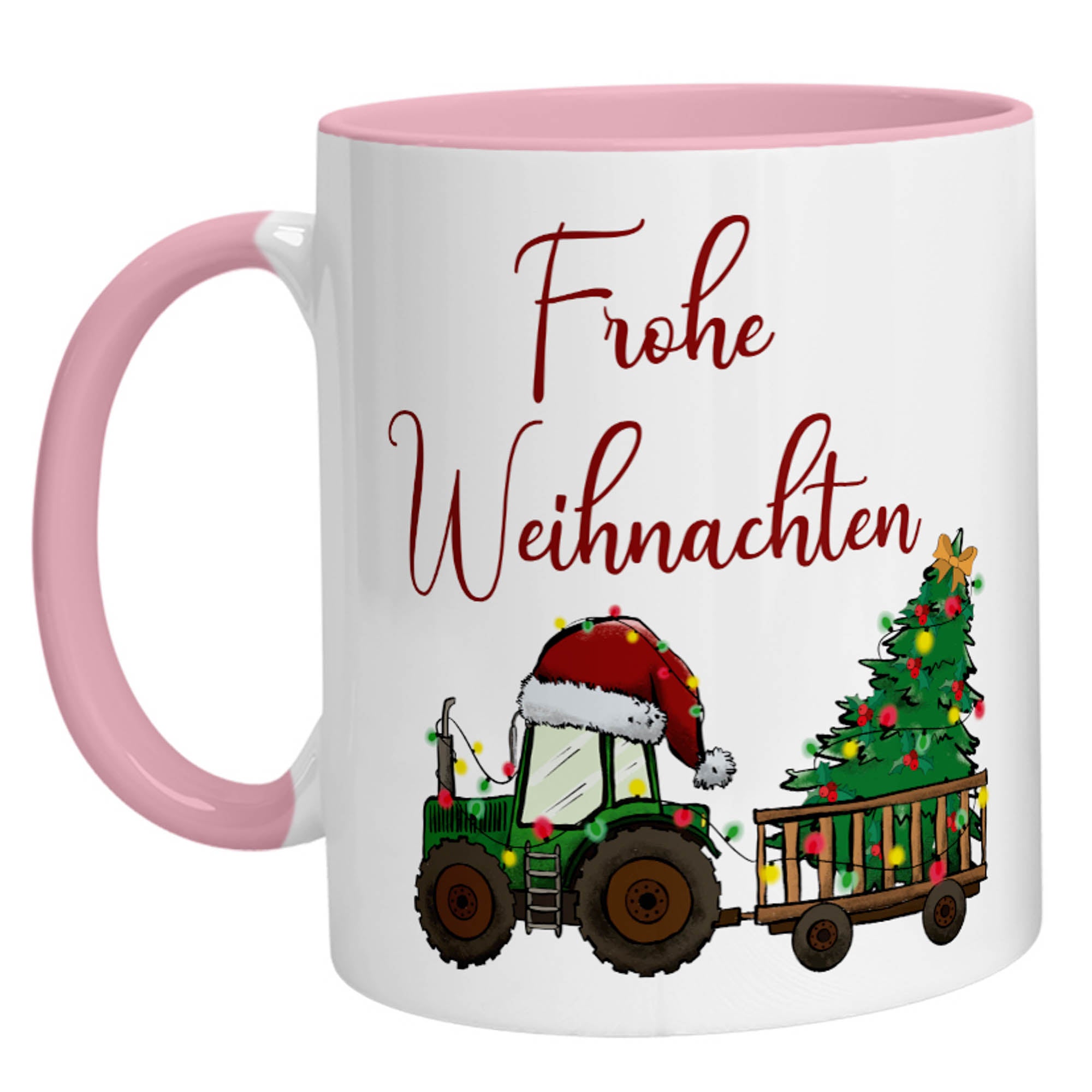 Tasse – Frohe Weihnachten Trecker - Zwergenstick