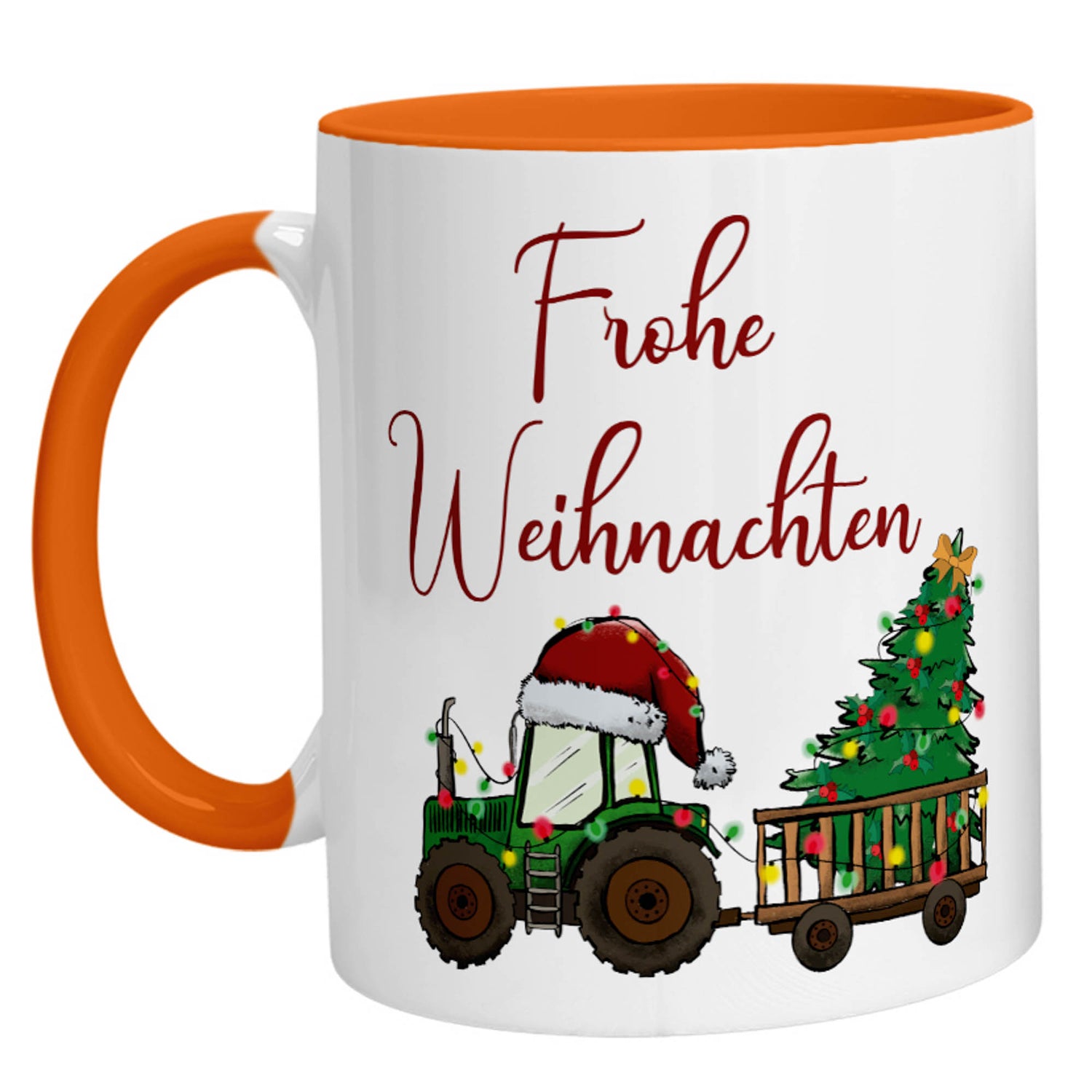 Tasse – Frohe Weihnachten Trecker - Zwergenstick