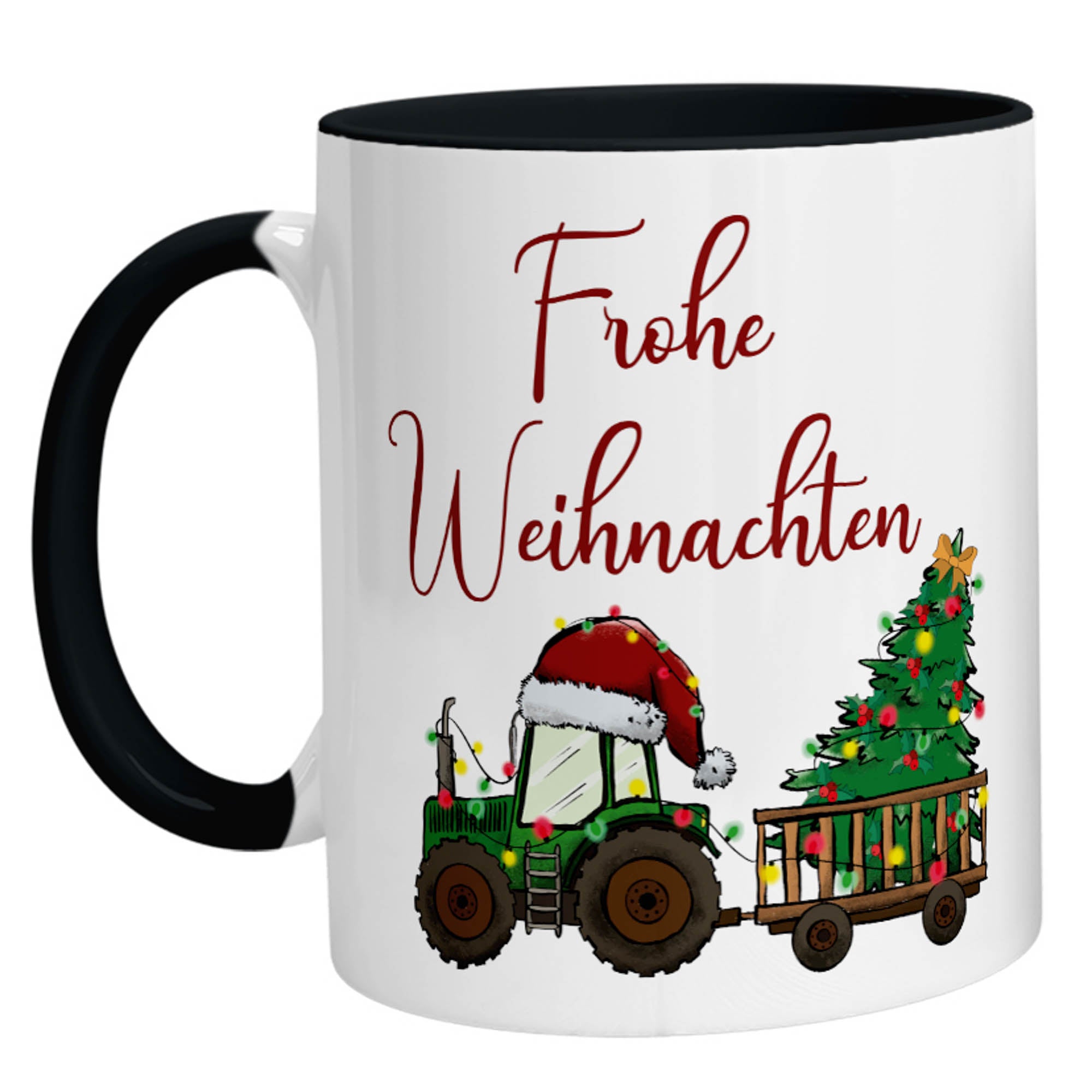 Tasse – Frohe Weihnachten Trecker - Zwergenstick