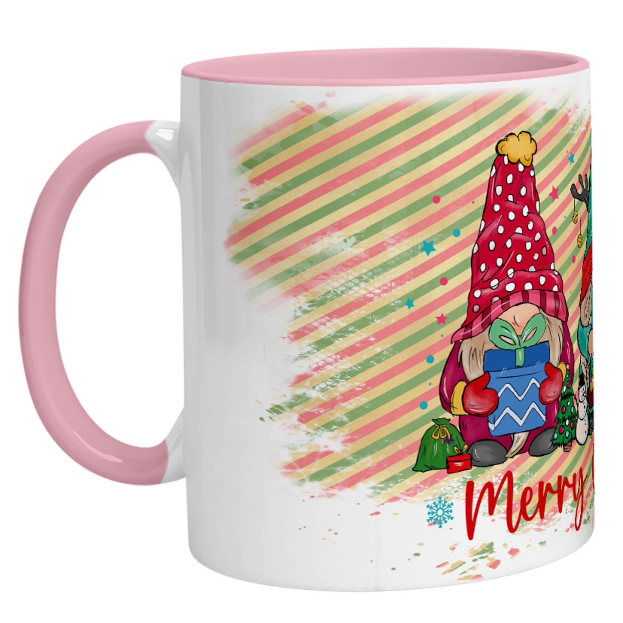 Tasse – Merry Christmas Gnome - Zwergenstick